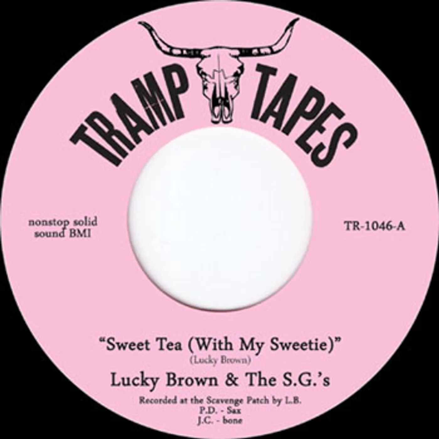 Lucky Brown & The S.G.'s Sweet Tea (With My Sweetie) Vinyl Record