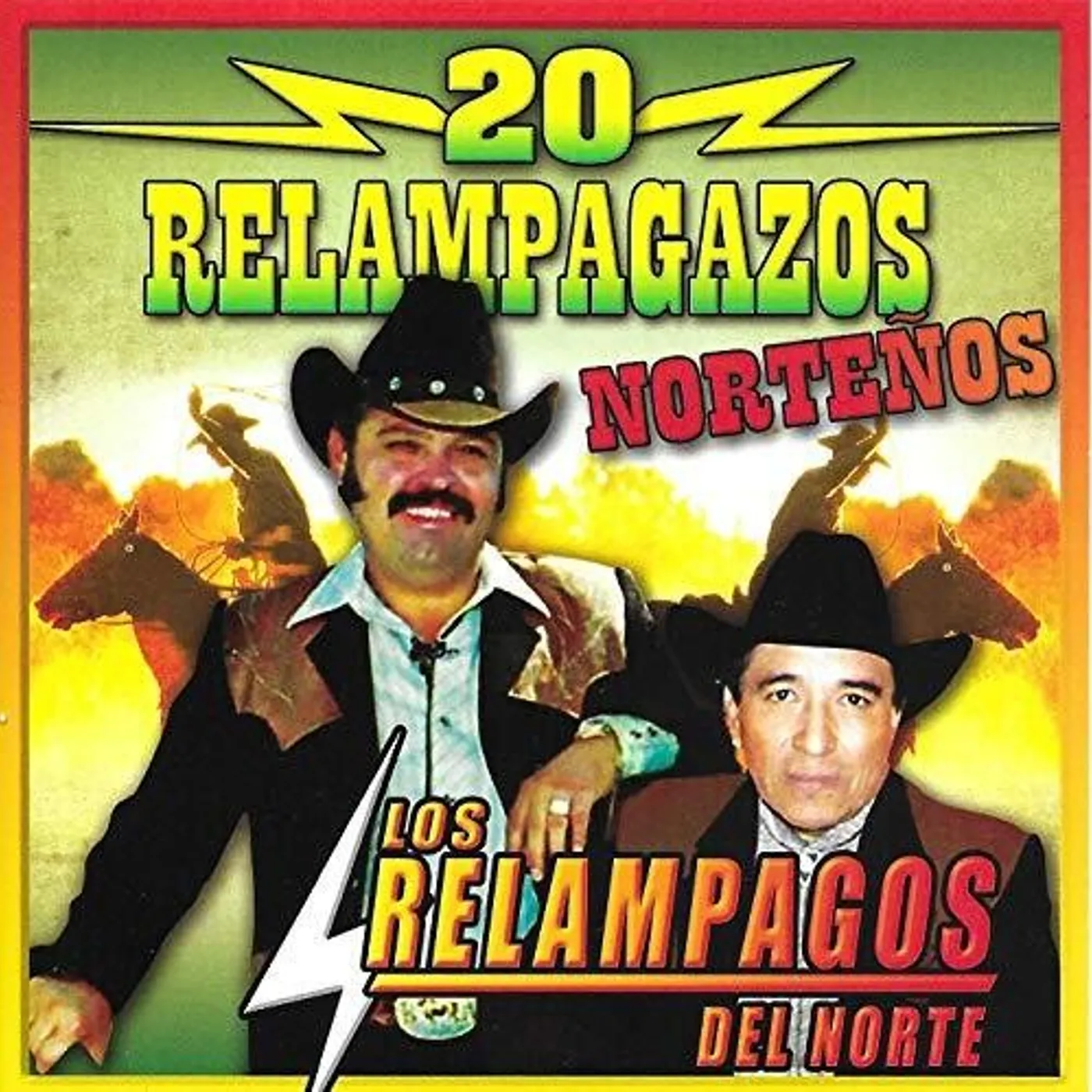 Relampagos del Norte 20 RELAMPAGAZOS NORTENOS CD