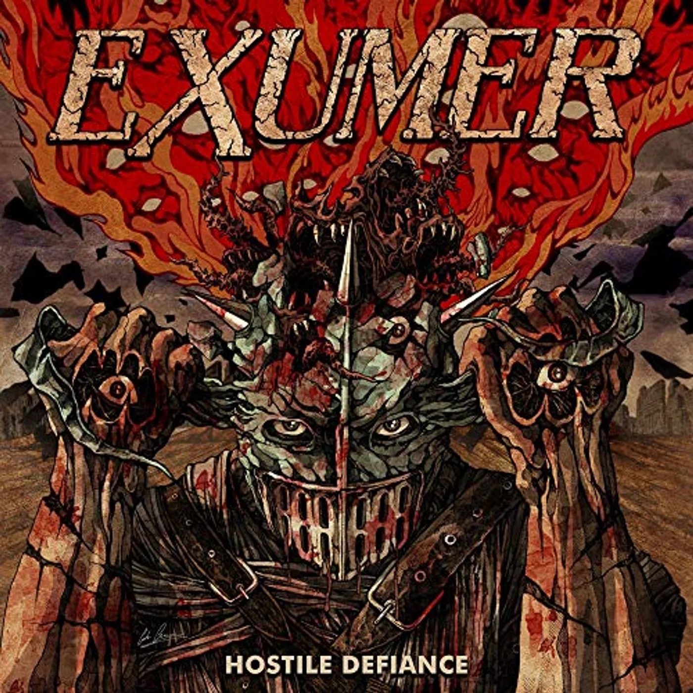 Exumer HOSTILE DEFIANCE CD