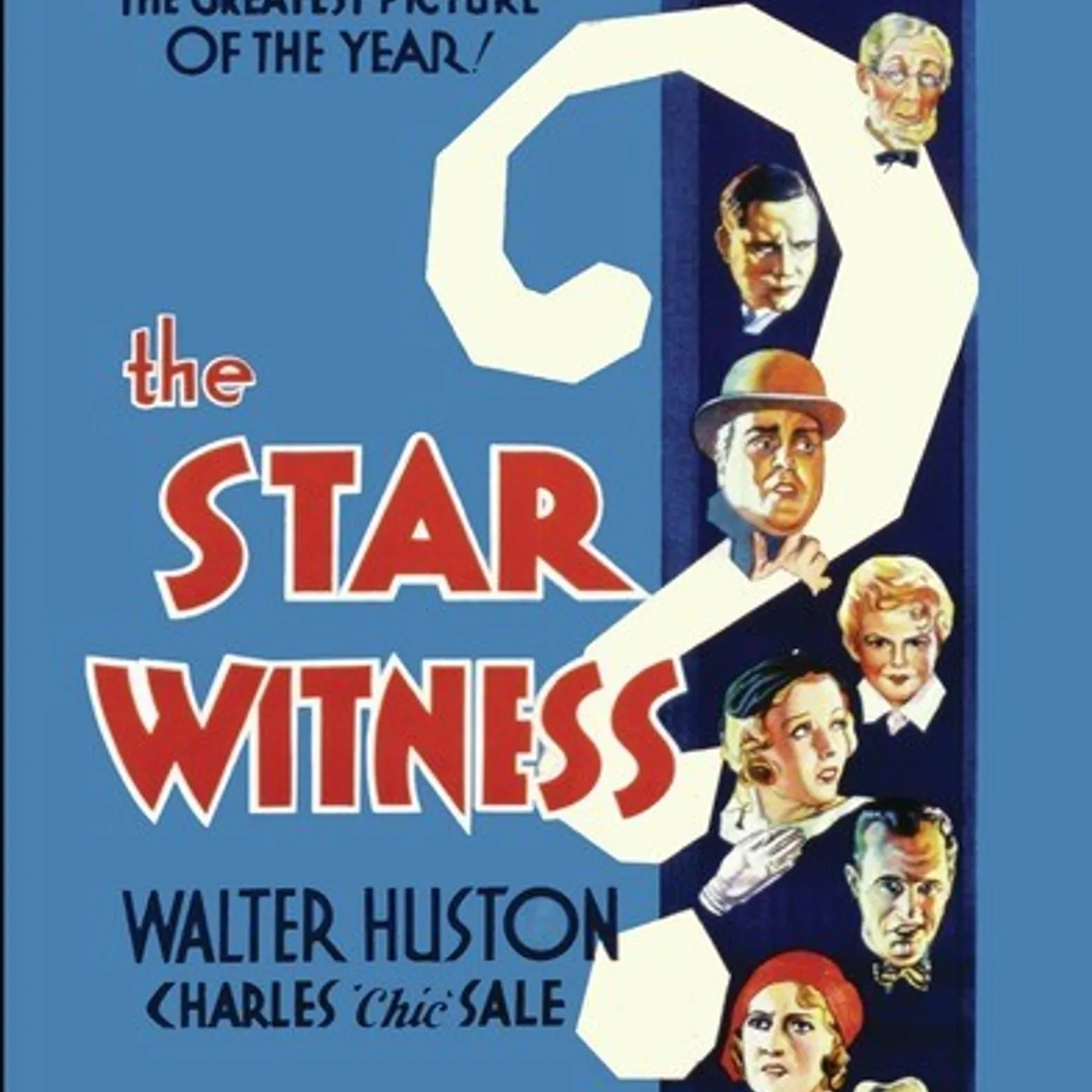 STAR WITNESS (1931) DVD