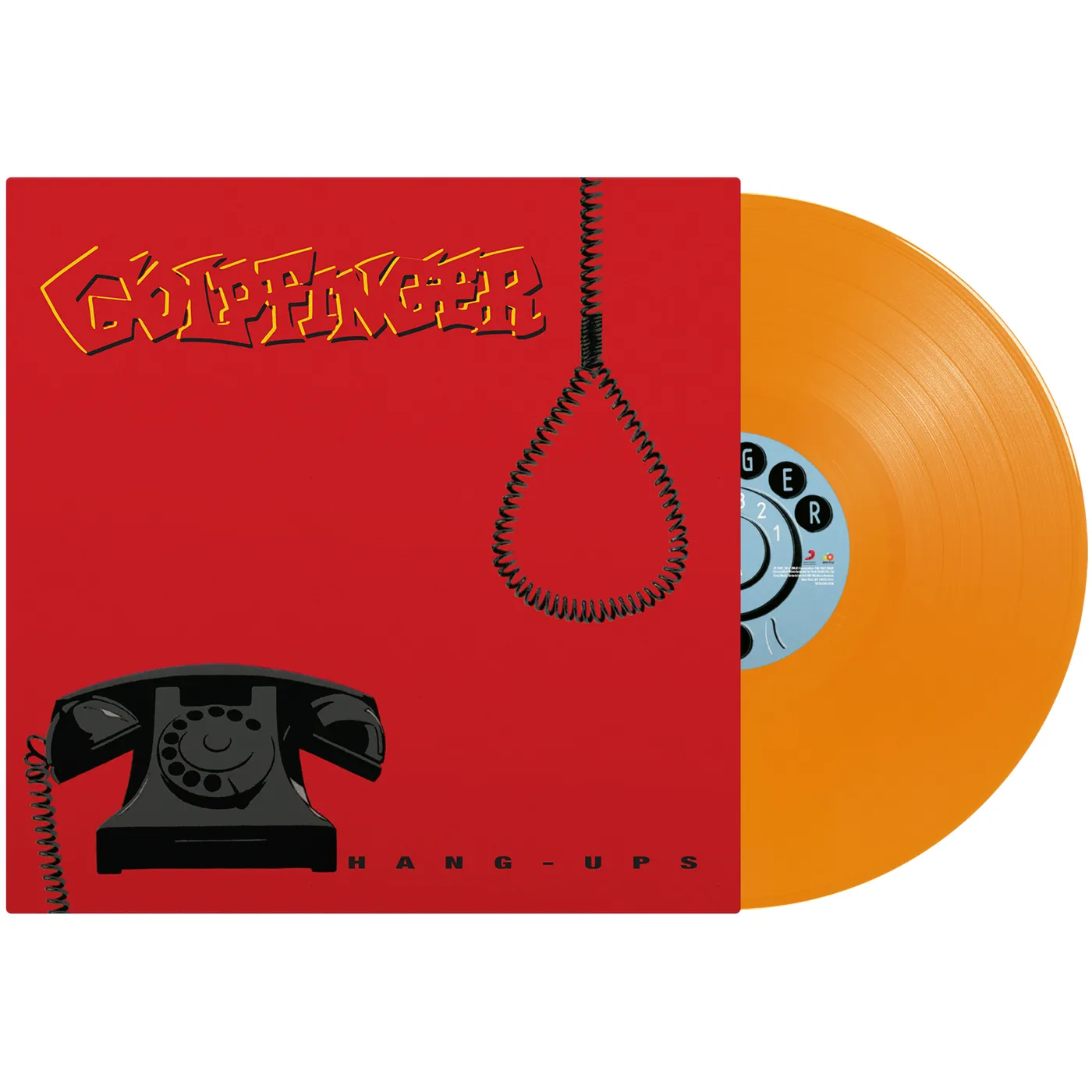 Goldfinger HANG-UPS Vinyl Record - Gold Disc