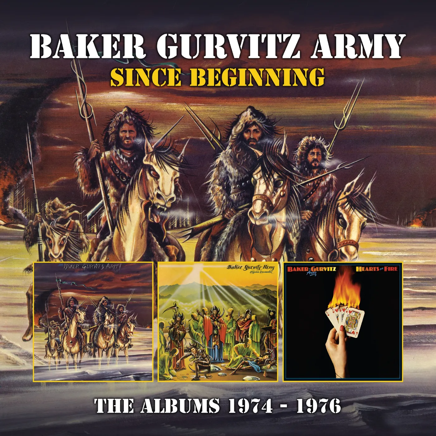 Baker Gurvitz Army SINCE BEGINNING: ALBUMS 1974-1976 CD