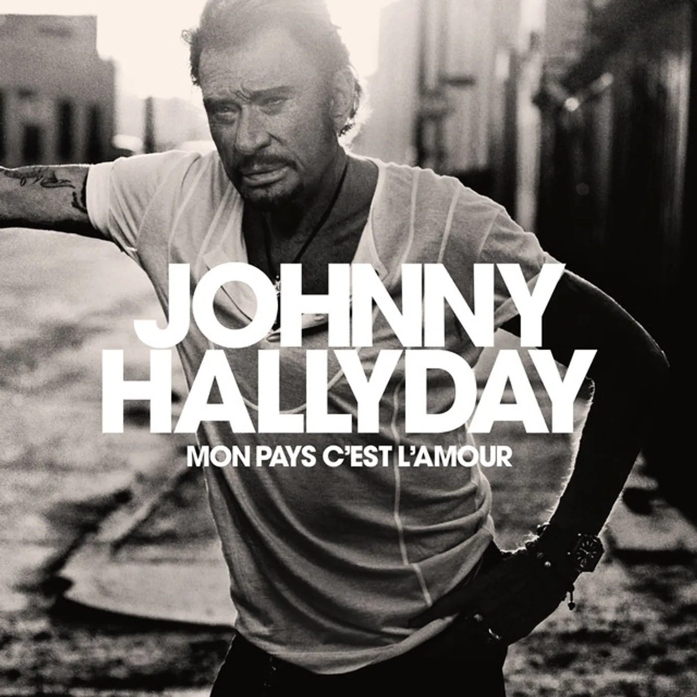 Johnny Hallyday Mon pays c'est l'amour Vinyl Record