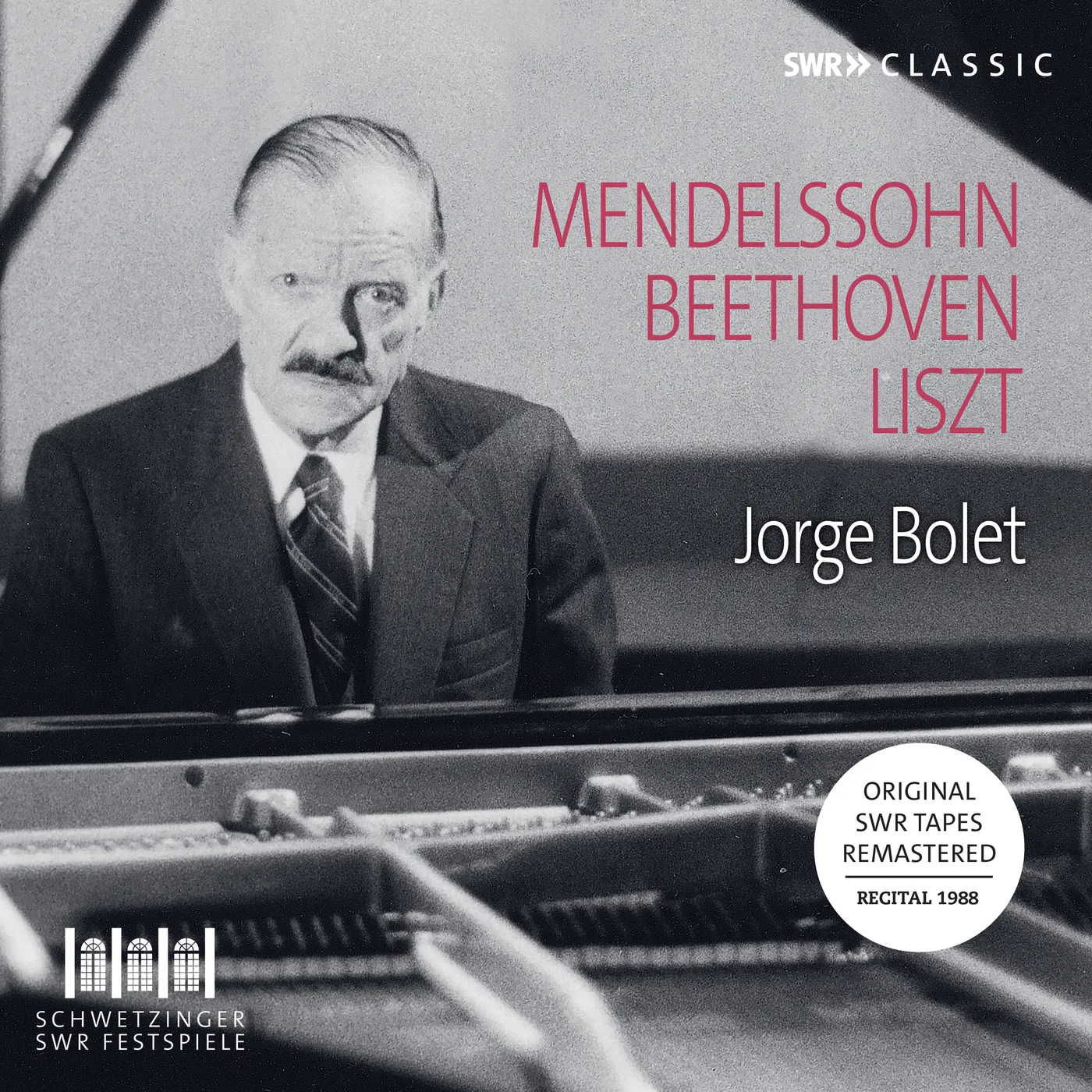 JORGE BOLET: PIANO RECITAL 1988 CD