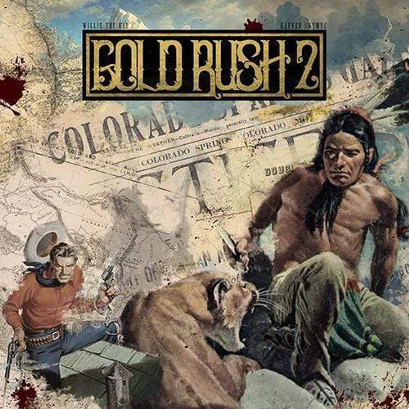 Klever Skemes / Willie The Kid GOLD RUSH 2 Vinyl Record