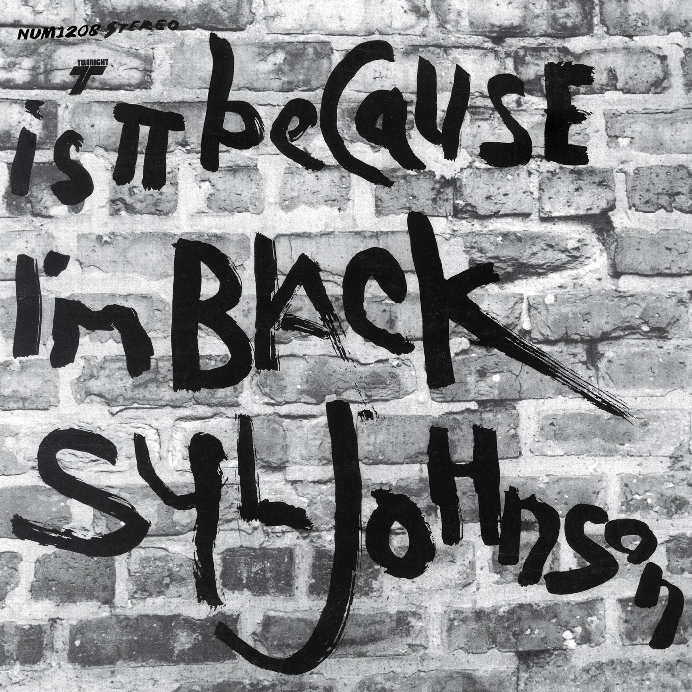 Sly Johnson IS IT BECAUSE I'M BLACK (50TH ANNIVERSARY EDITION) Vinyl Record