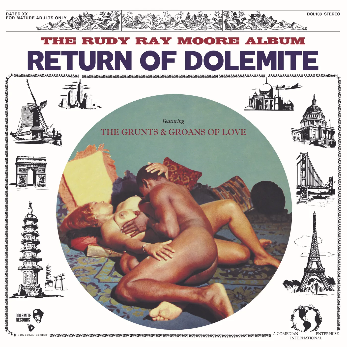 Rudy Ray Moore RETURN OF DOLEMITE: SUPERSTAR Vinyl Record