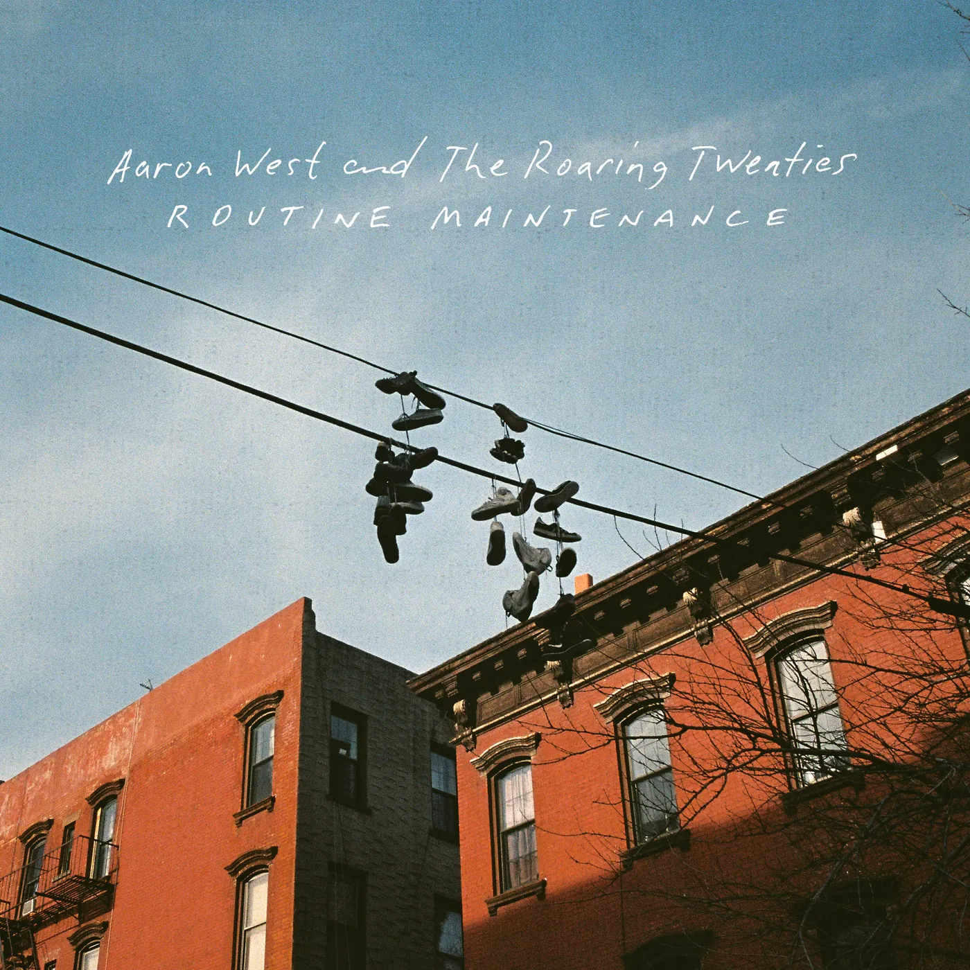 Aaron West and The Roaring Twenties ROUTINE MAINTENANCE (GRAY) Vinyl Record - Gray Vinyl, Digital Download Included