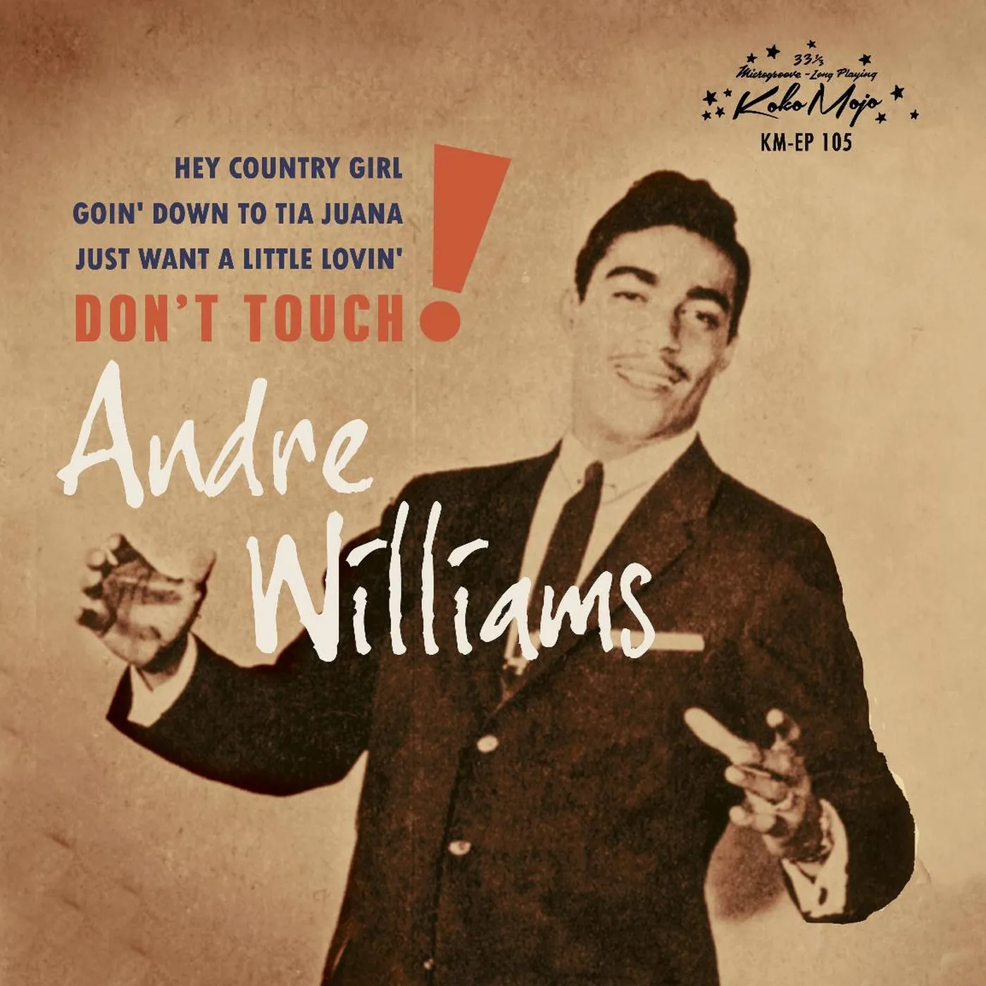 Andre Williams EP Vinyl Record