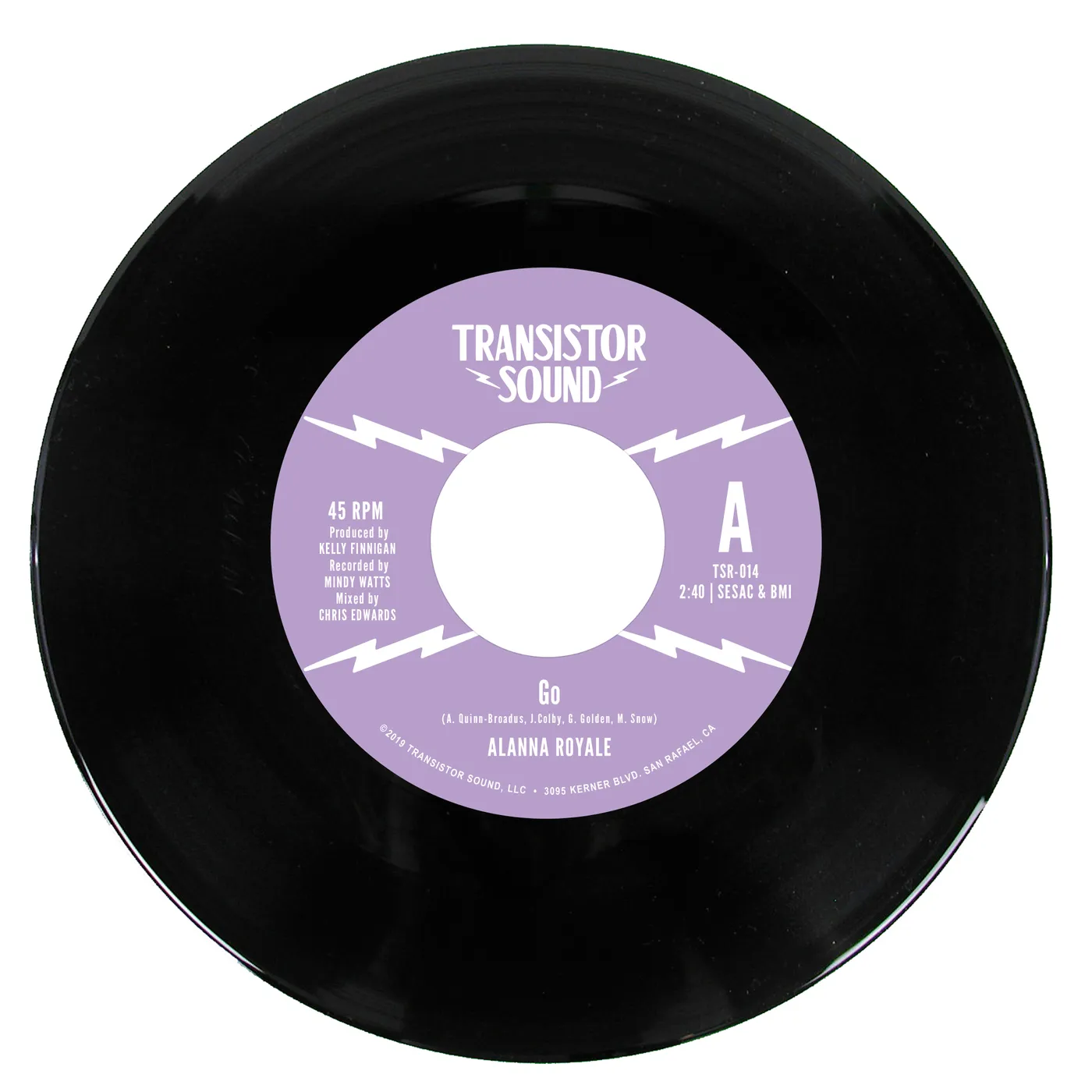 Alanna Royale GO / I KNOW Vinyl Record
