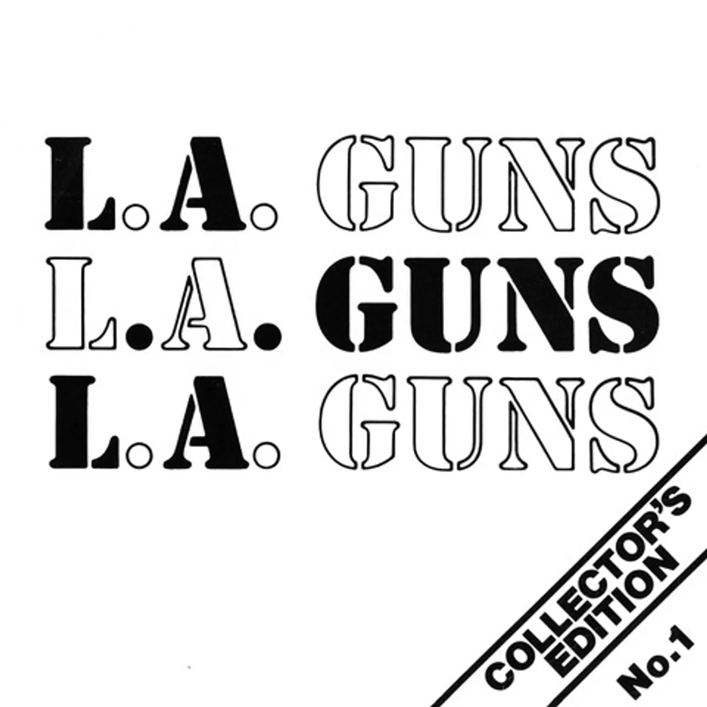 L.A. Guns COLLECTOR'S EDITION NO. 1 Vinyl Record