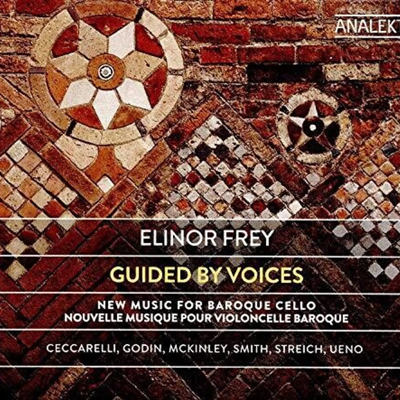 Elinor Frey GUIDED BY VOICES: NEW MUSIC FOR THE BAROQUE CELLO CD