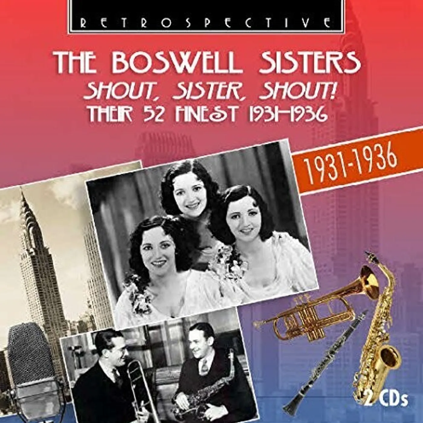 The Boswell Sisters SHOUT SISTER SHOUT CD