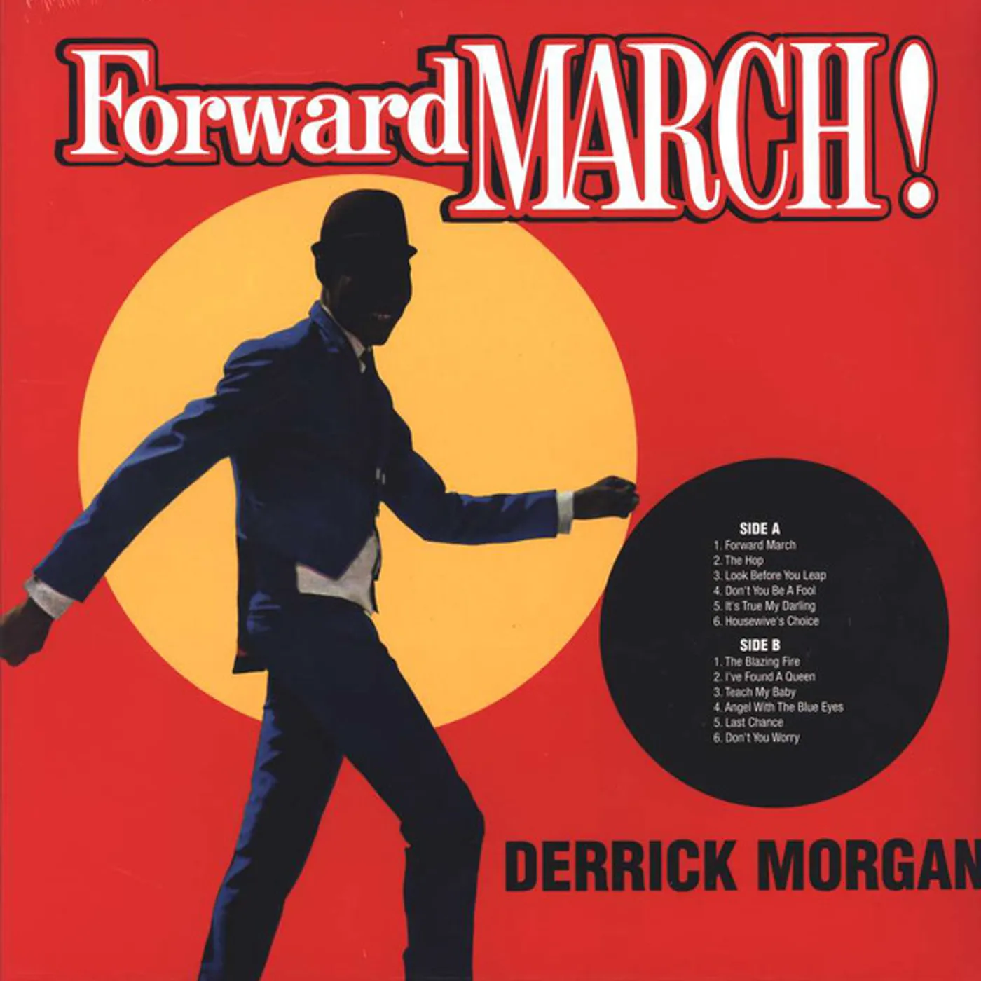 Derrick Morgan FORWARD MARCH Vinyl Record