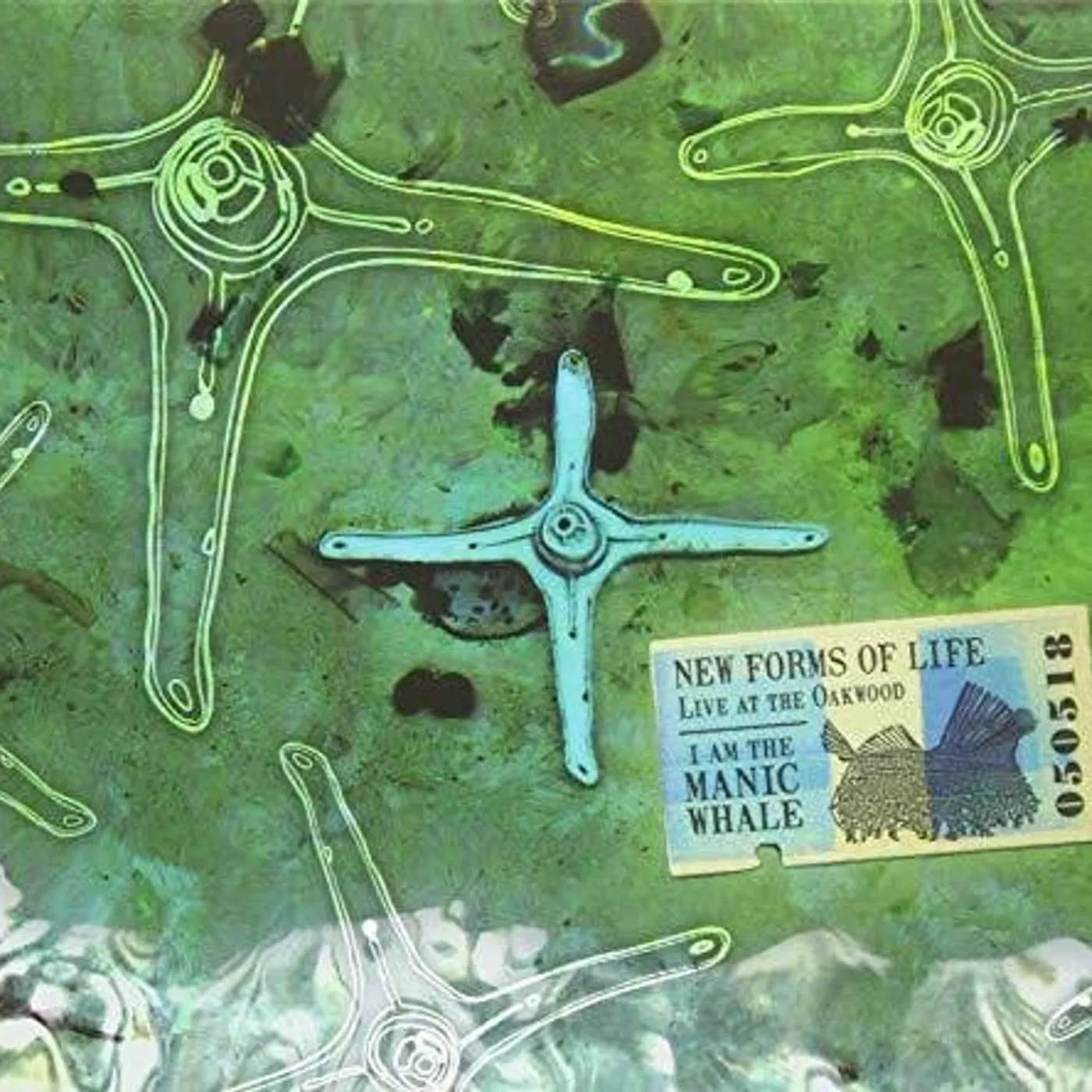 I Am the Manic Whale NEW FORMS OF LIFE CD