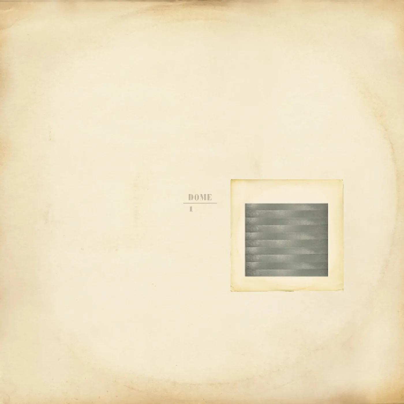 DOME 1 Vinyl Record