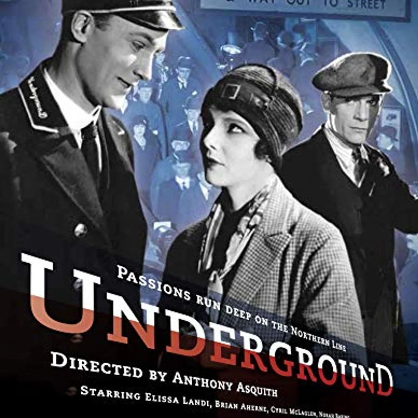 UNDERGROUND (1928) DVD