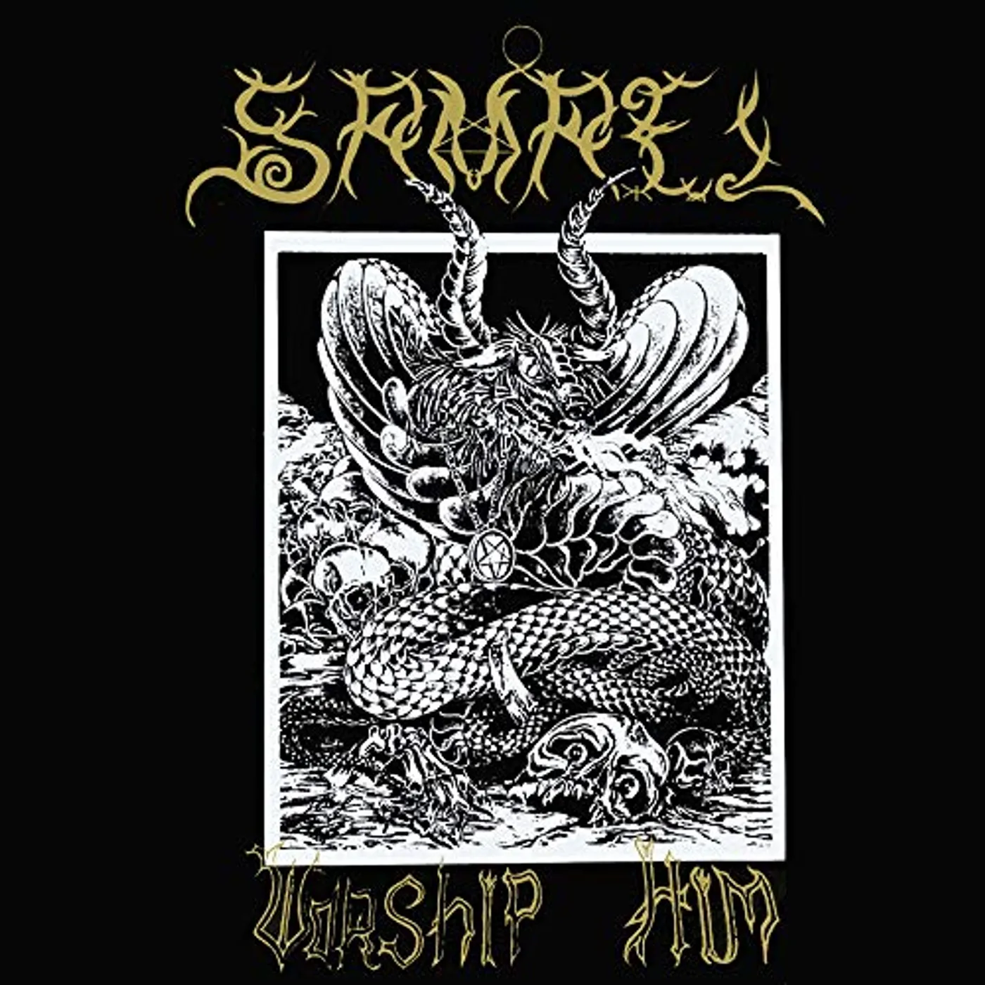 Samael Worship Him Vinyl Record