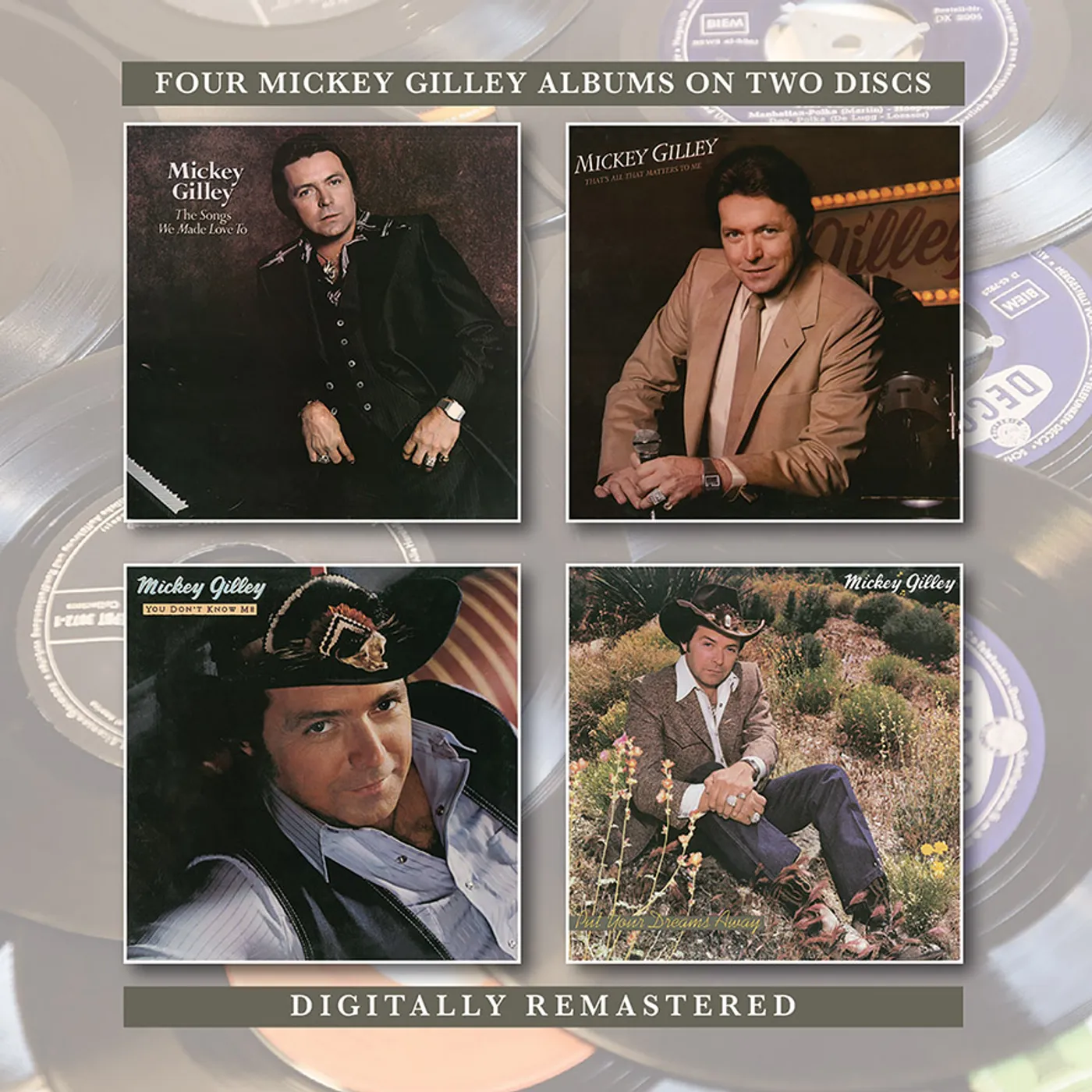Mickey Gilley SONGS WE MADE LOVE TO / THAT'S ALL THAT MATTERS TO CD