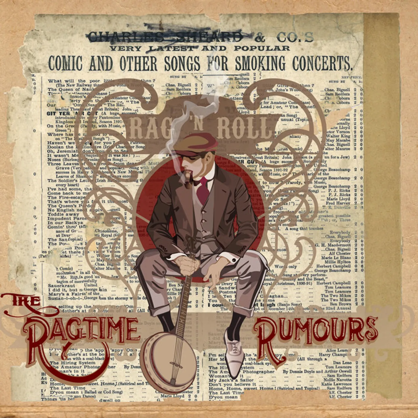 The Ragtime Rumours RAG N ROLL Vinyl Record