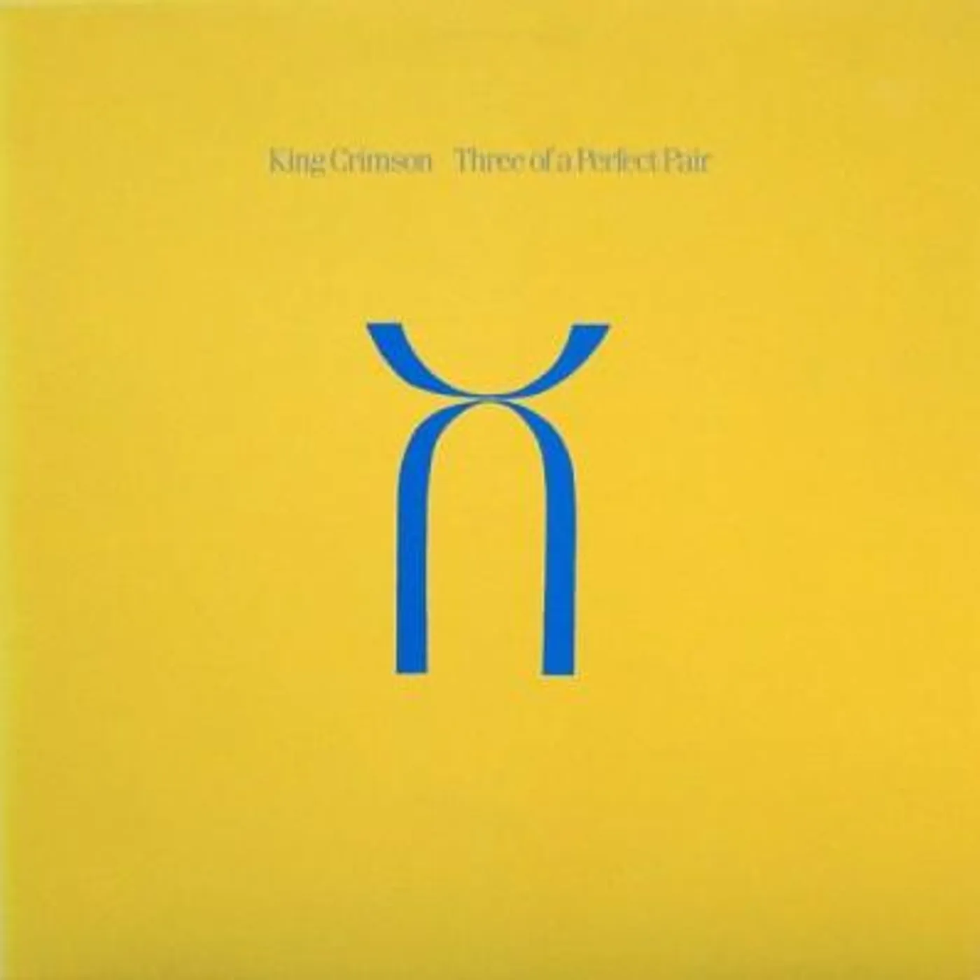 King Crimson Three of a Perfect Pair Vinyl Record