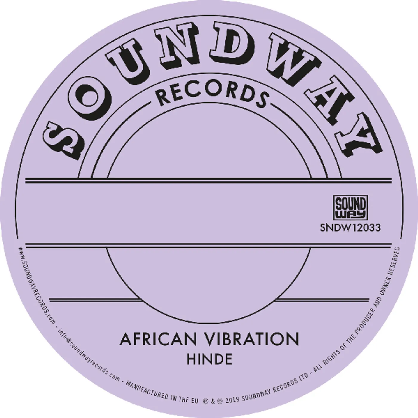 African Vibration Hinde Vinyl Record