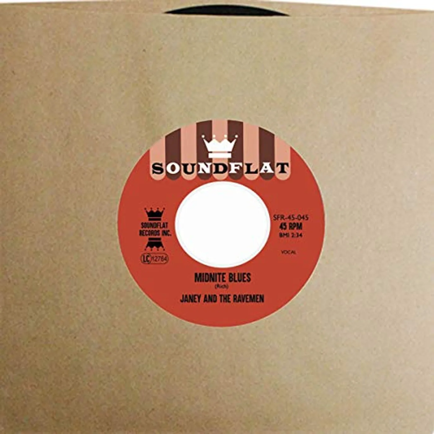 Janey & The Ravemen Midnite Blues Vinyl Record
