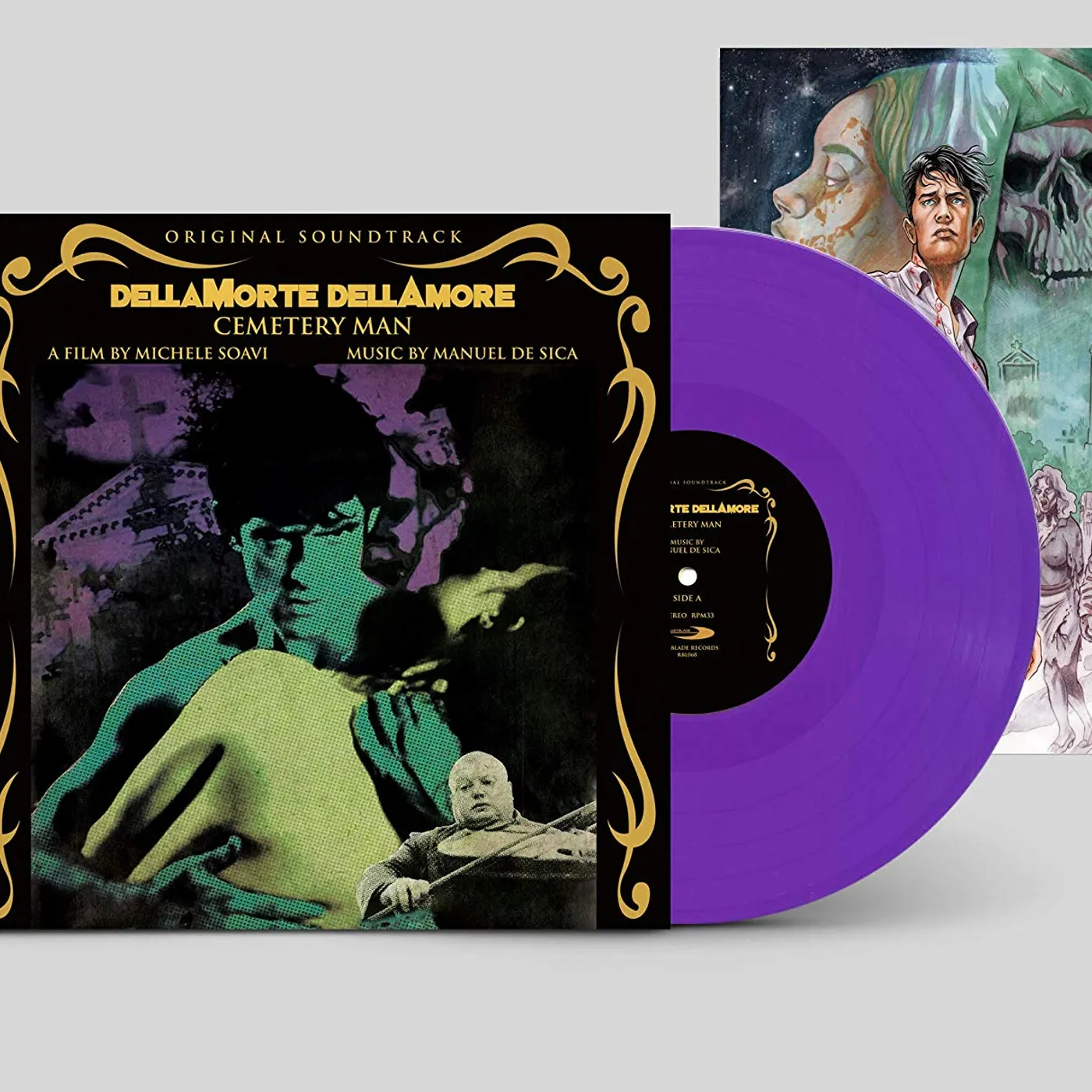 Manuel De Sica DELLAMORTE DELLAMORE: CEMETERY MAN Vinyl Record
