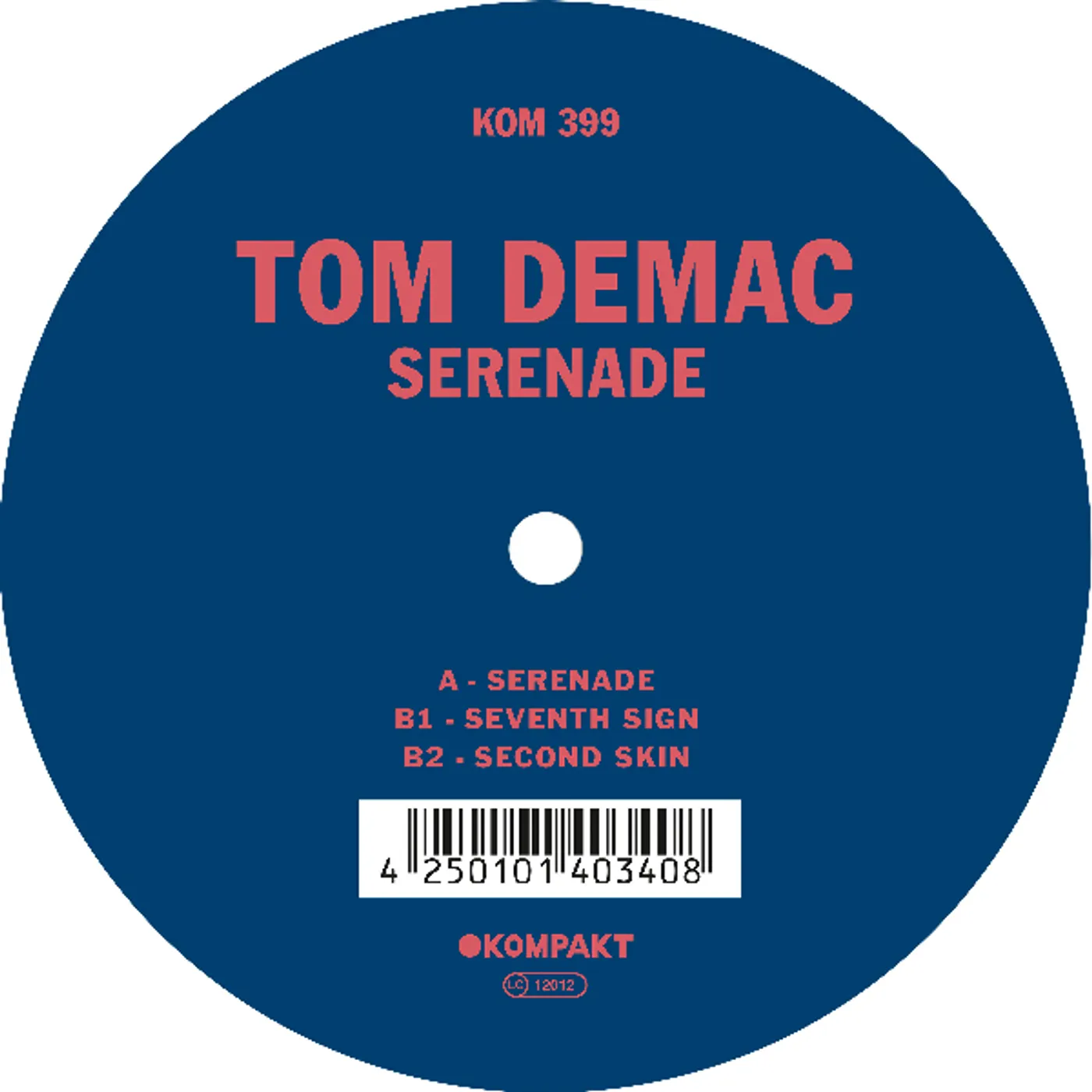 Tom Demac Serenade Vinyl Record
