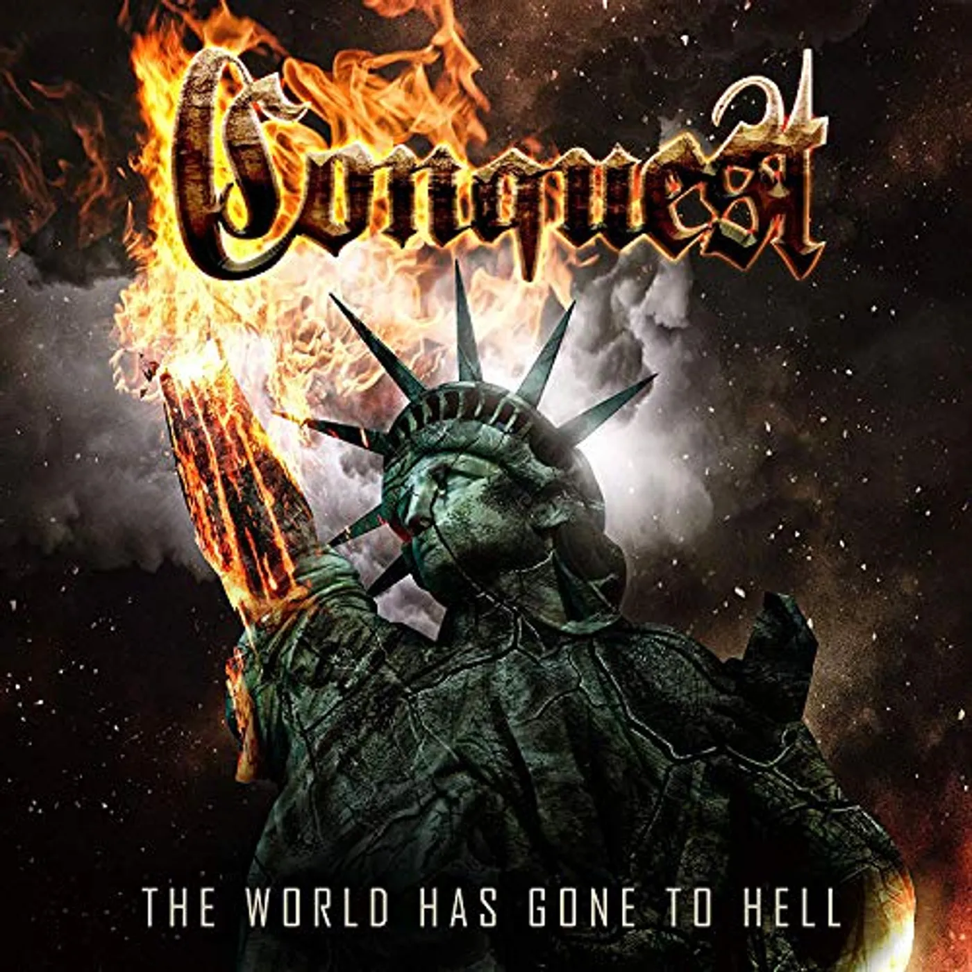 Conquest WORLD HAS GONE TO HELL Vinyl Record