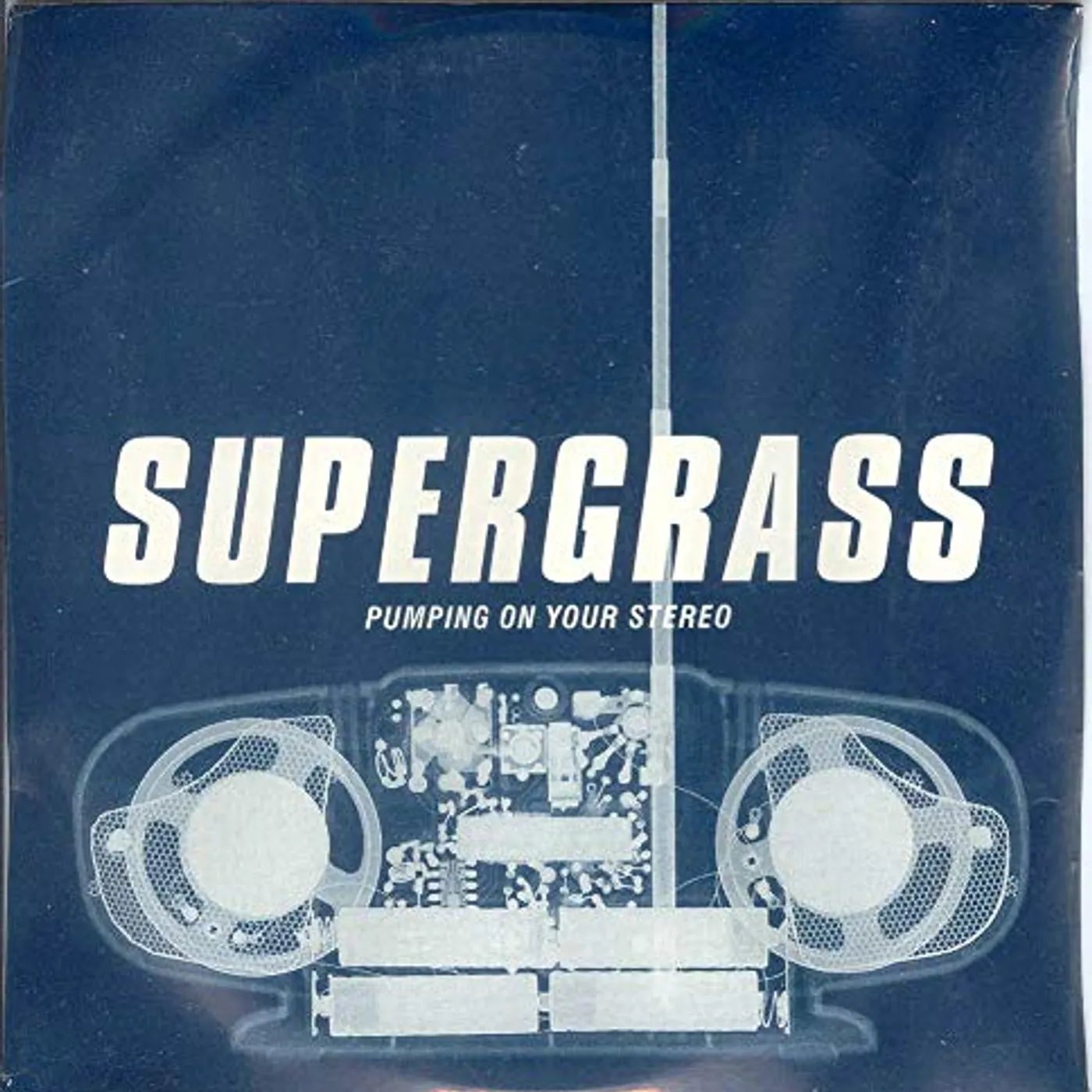 Supergrass PUMPING ON YOUR STEREO / MARY Vinyl Record
