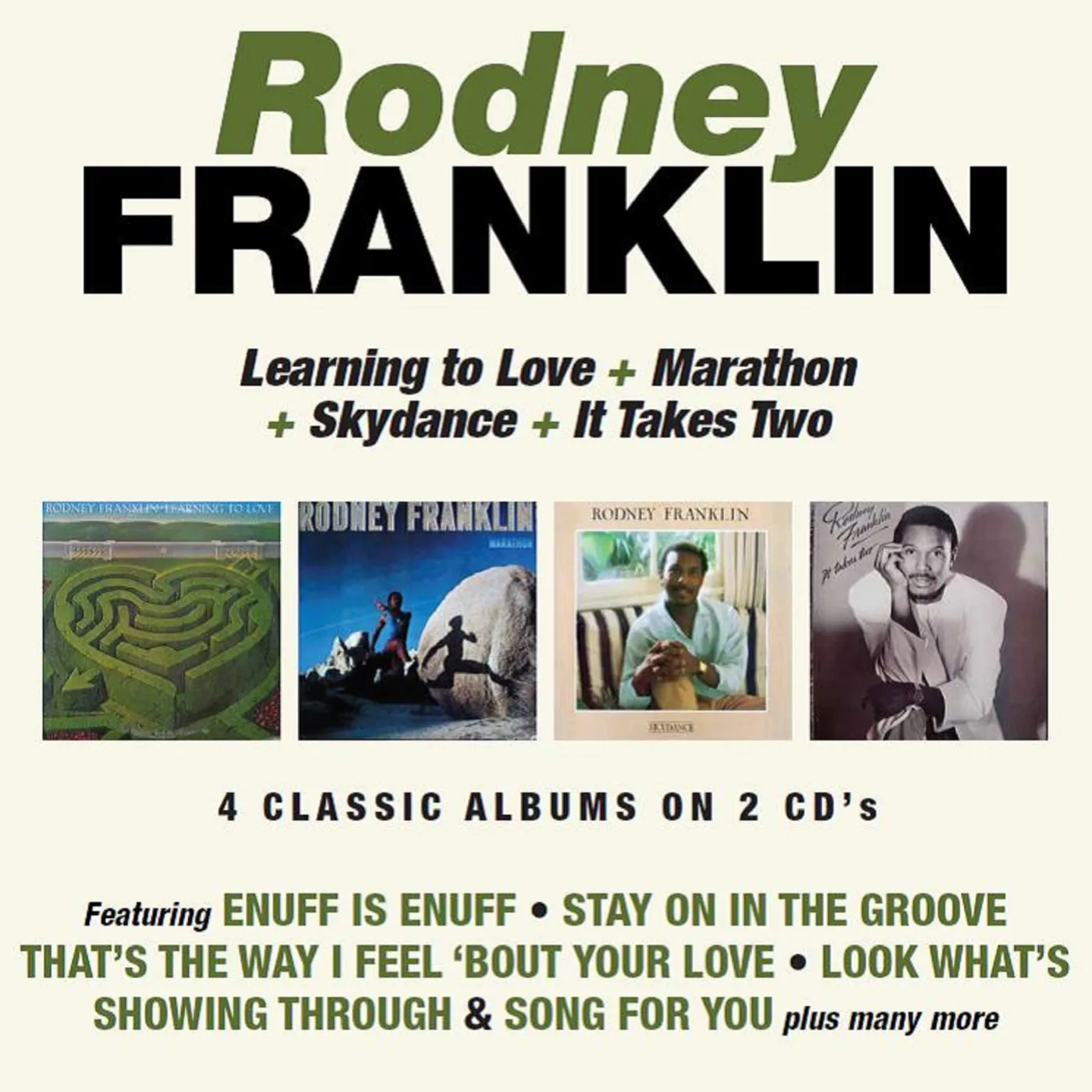 Rodney Franklin LEARNING TO LOVE / MARATHON / SKYDANCE / IT TAKES CD