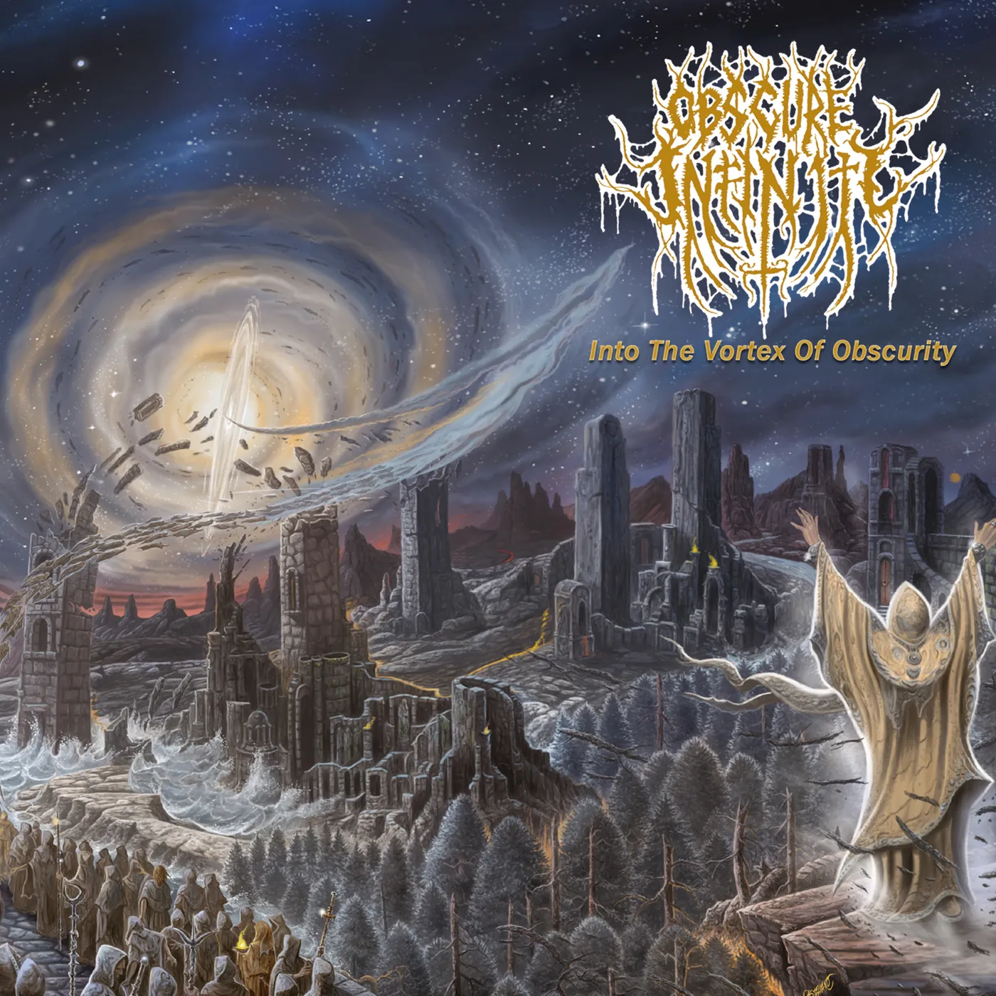 Obscure Infinity INTO THE VORTEX OF OBSCURITY CD