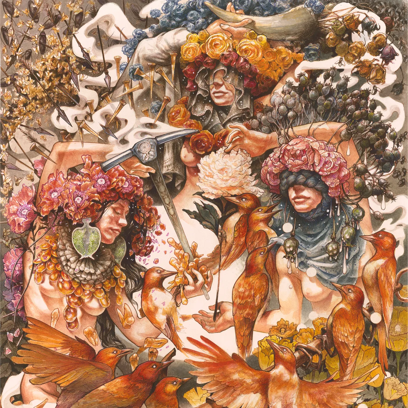 Baroness Gold & Grey Vinyl Record