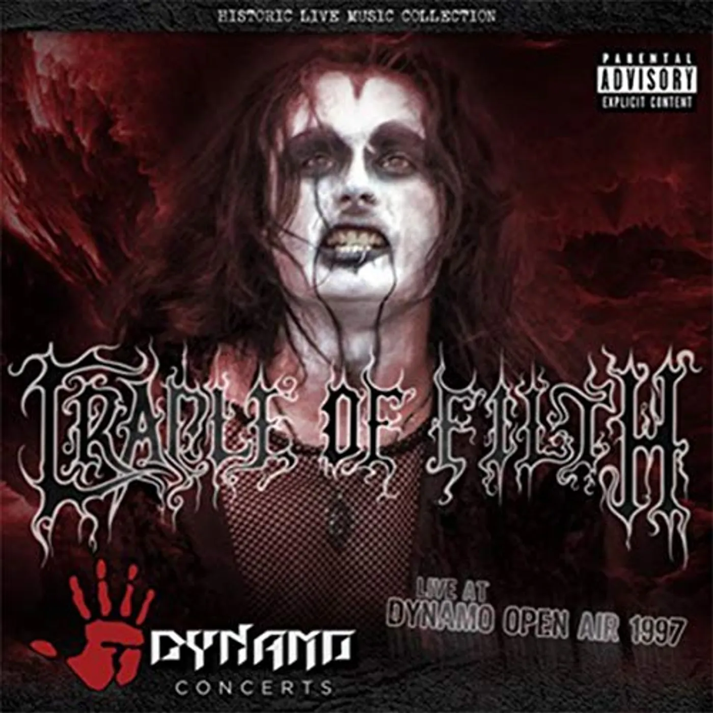 Cradle Of Filth LIVE AT DYNAMO OPEN AIR 1997 CD
