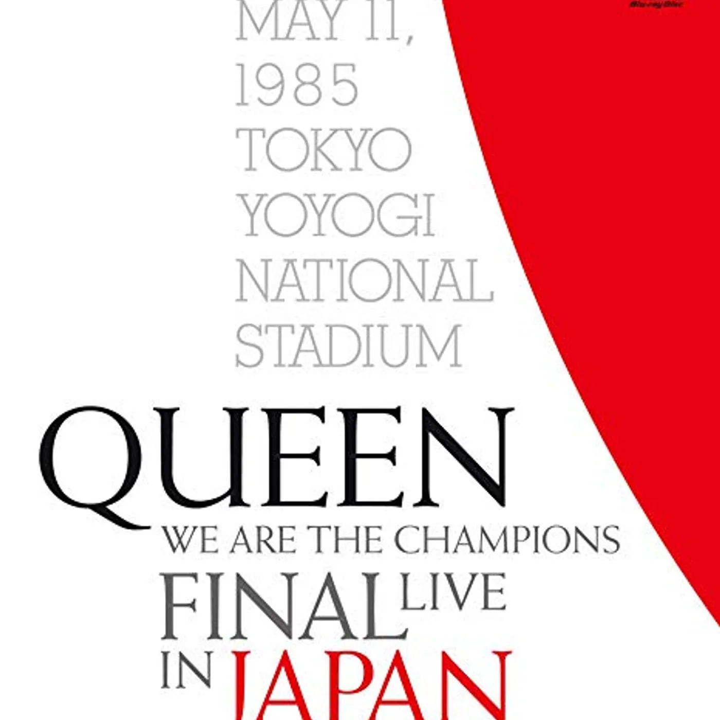 Queen WE ARE THE CHAMPIONS FINAL LIVE IN JAPAN Blu-ray