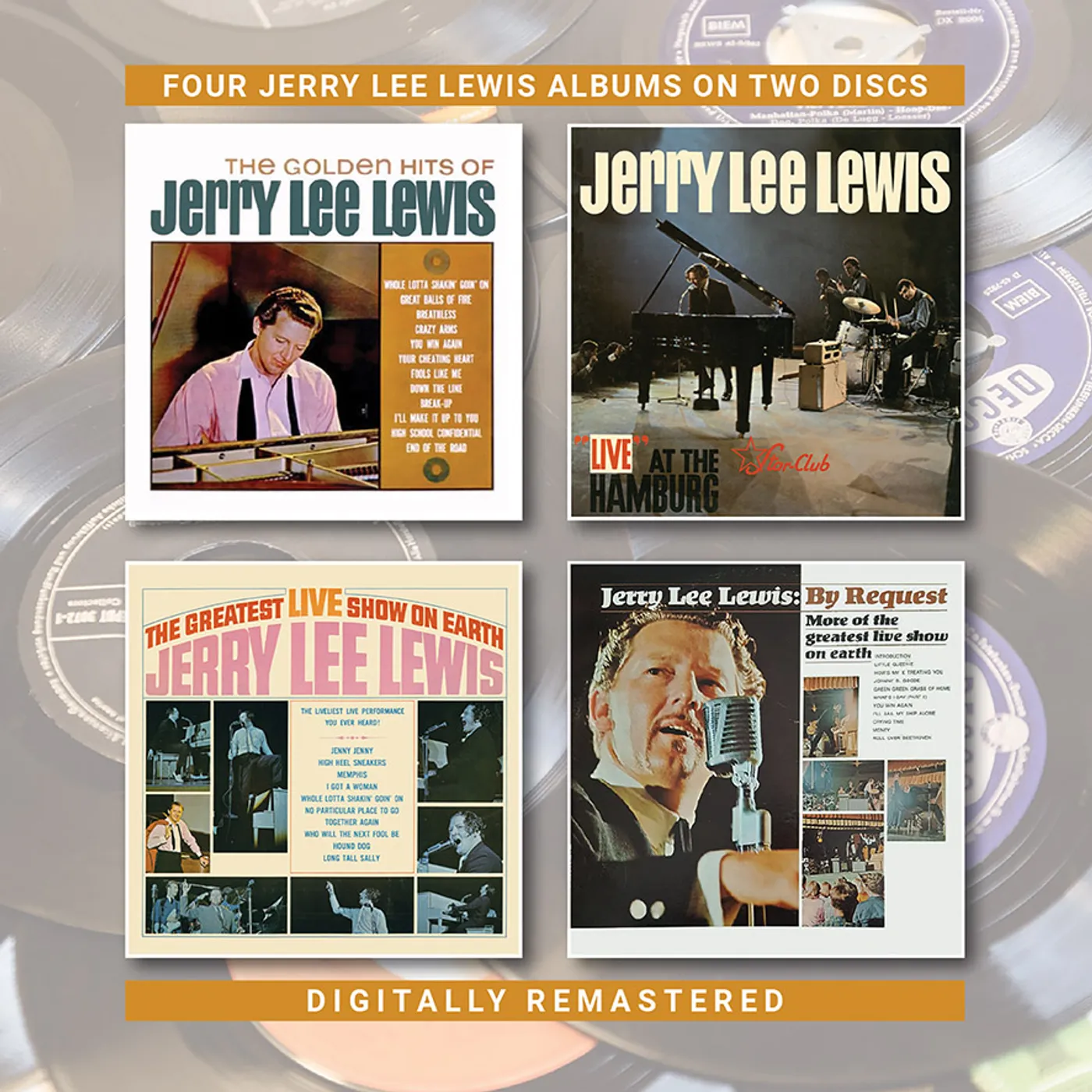 Jerry Lewis GOLDEN HITS OF / LIVE AT THE STAR CLUB / GREATEST CD