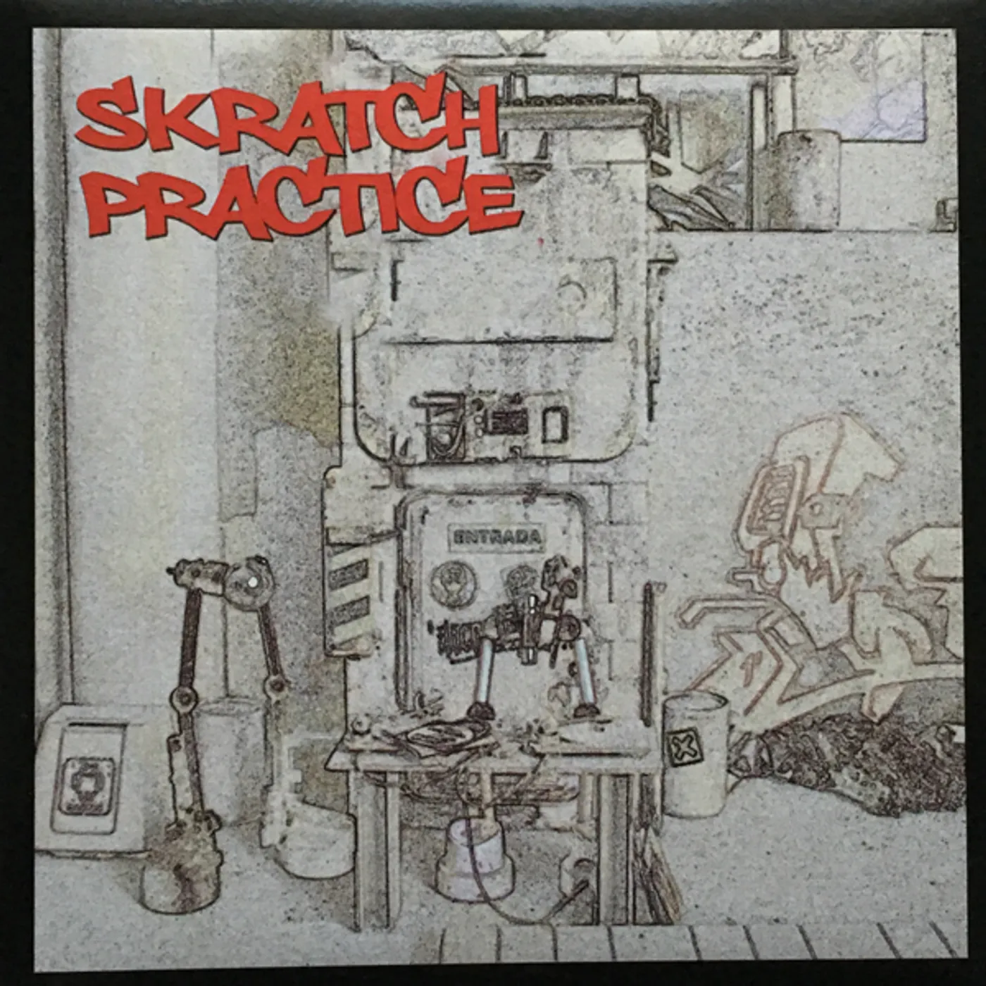 Dj T-Kut Scratch Practice Vinyl Record