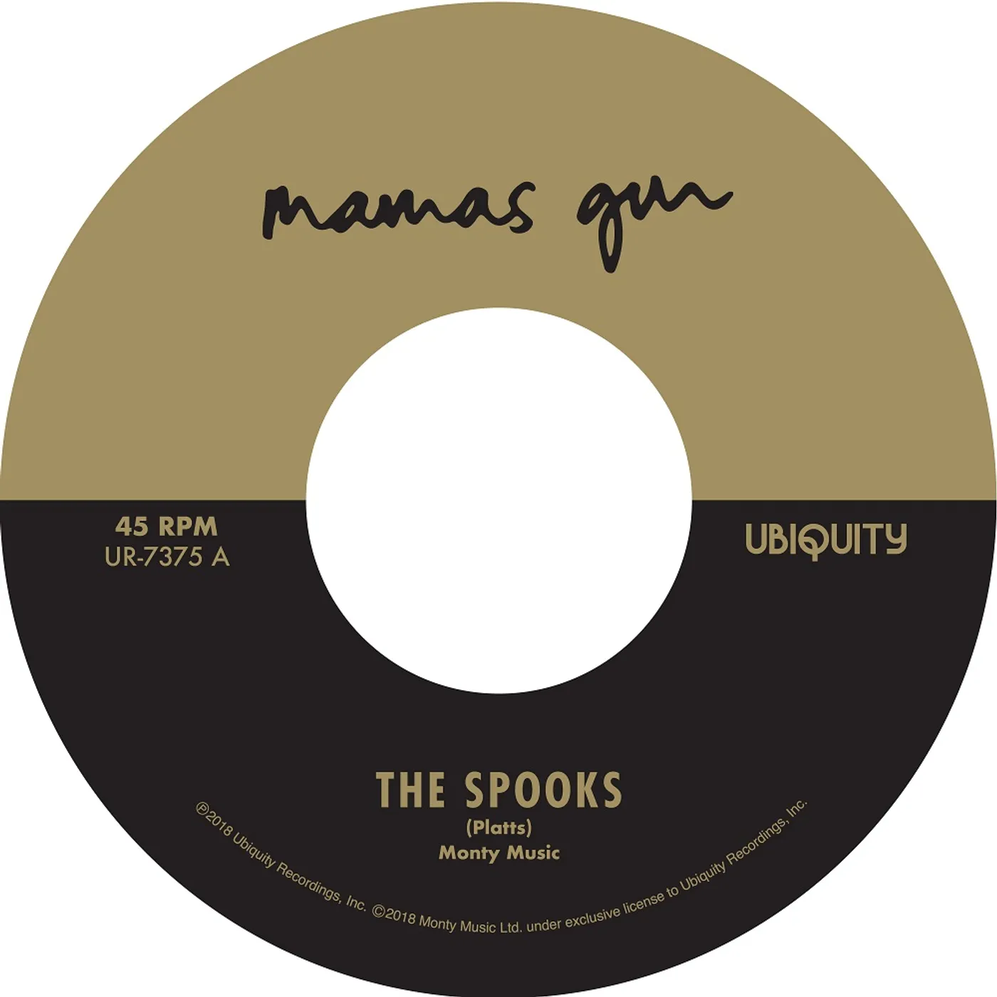 Mama’s Gun SPOOKS / GOLDEN DAYS Vinyl Record