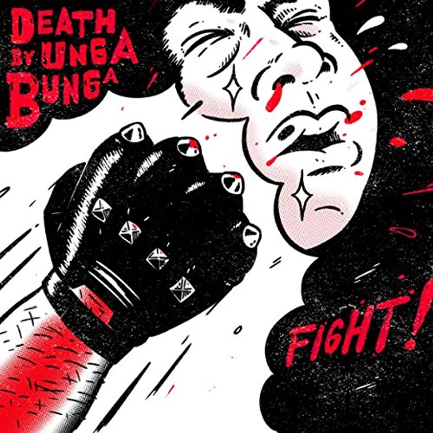 Death By Unga Bunga FIGHT Vinyl Record