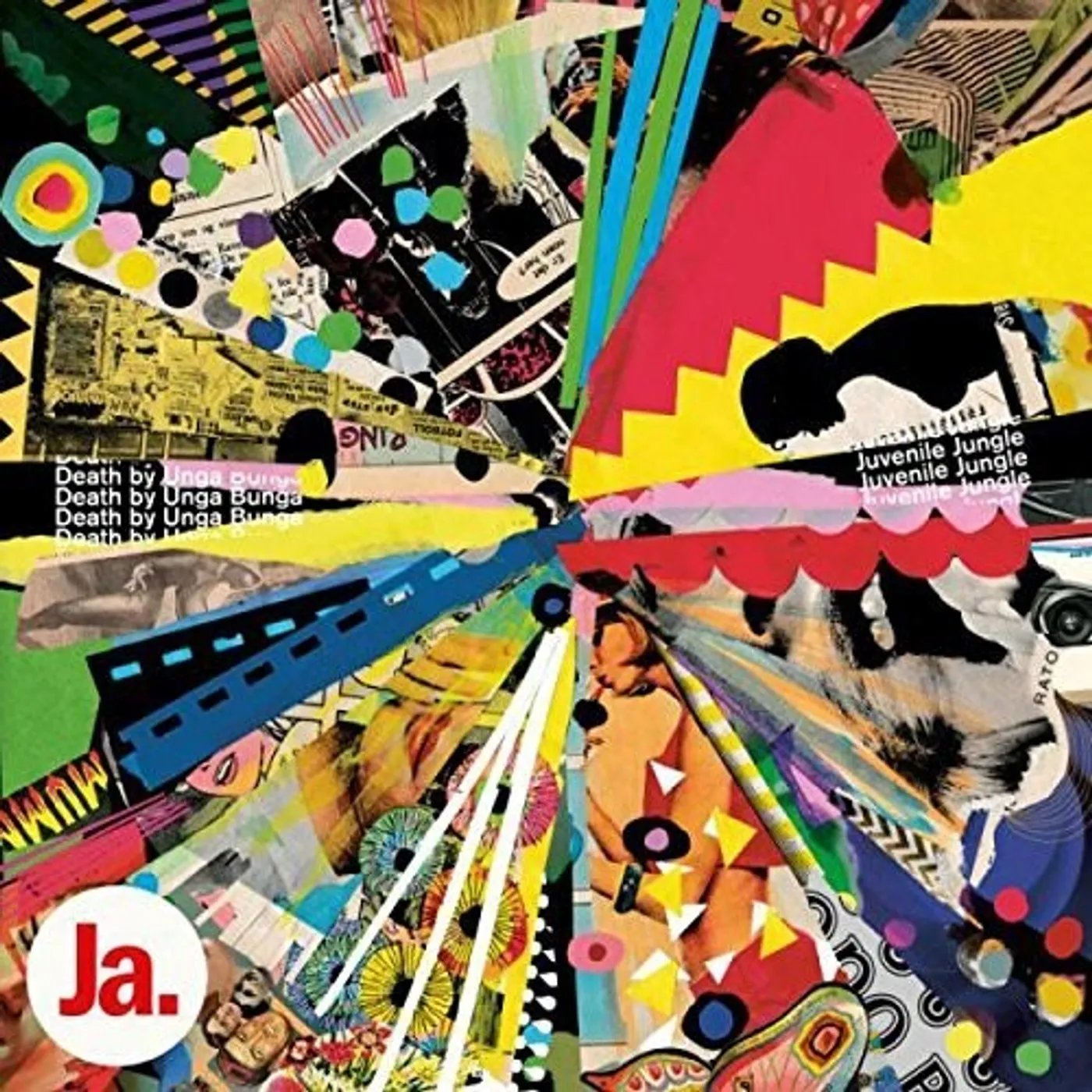 Death By Unga Bunga Juvenile Jungle Vinyl Record