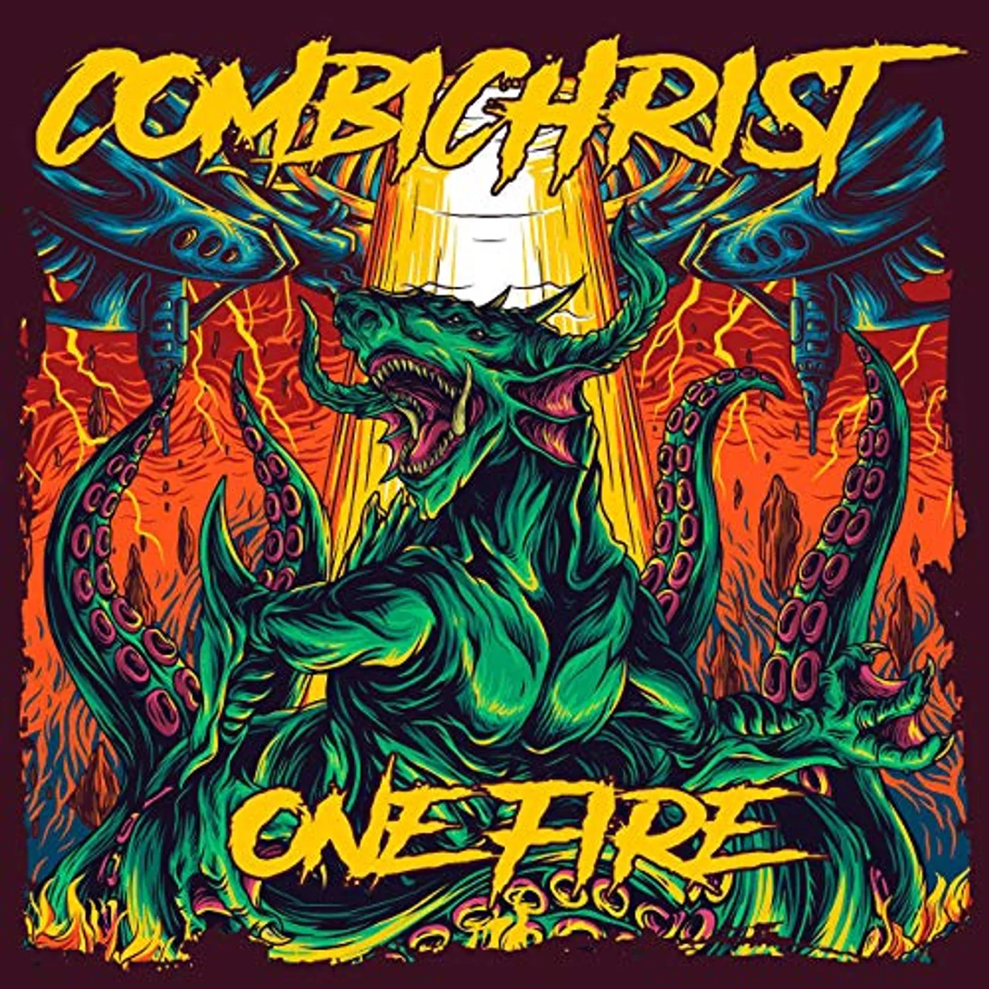 Combichrist ONE FIRE (2 LP/PINK) Vinyl Record