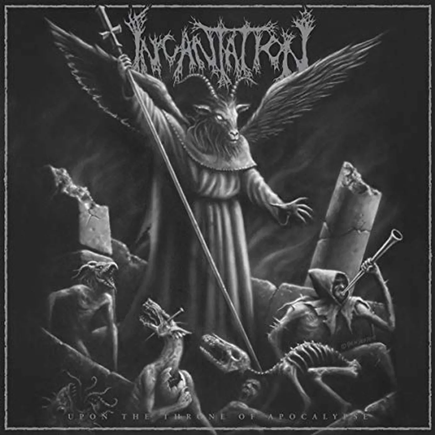 Incantation UPON THE THRONE OF APOCALYPSE CD