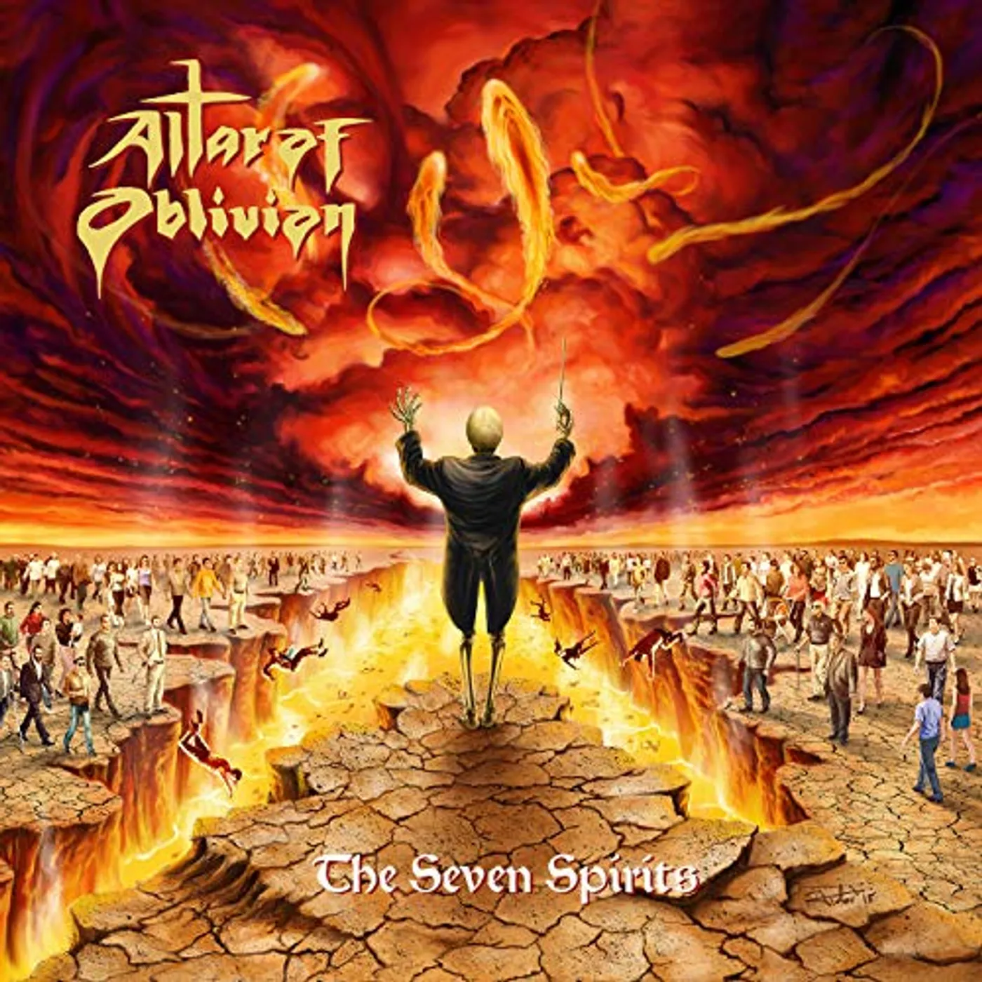 Altar Of Oblivion SEVEN SPIRITS Vinyl Record