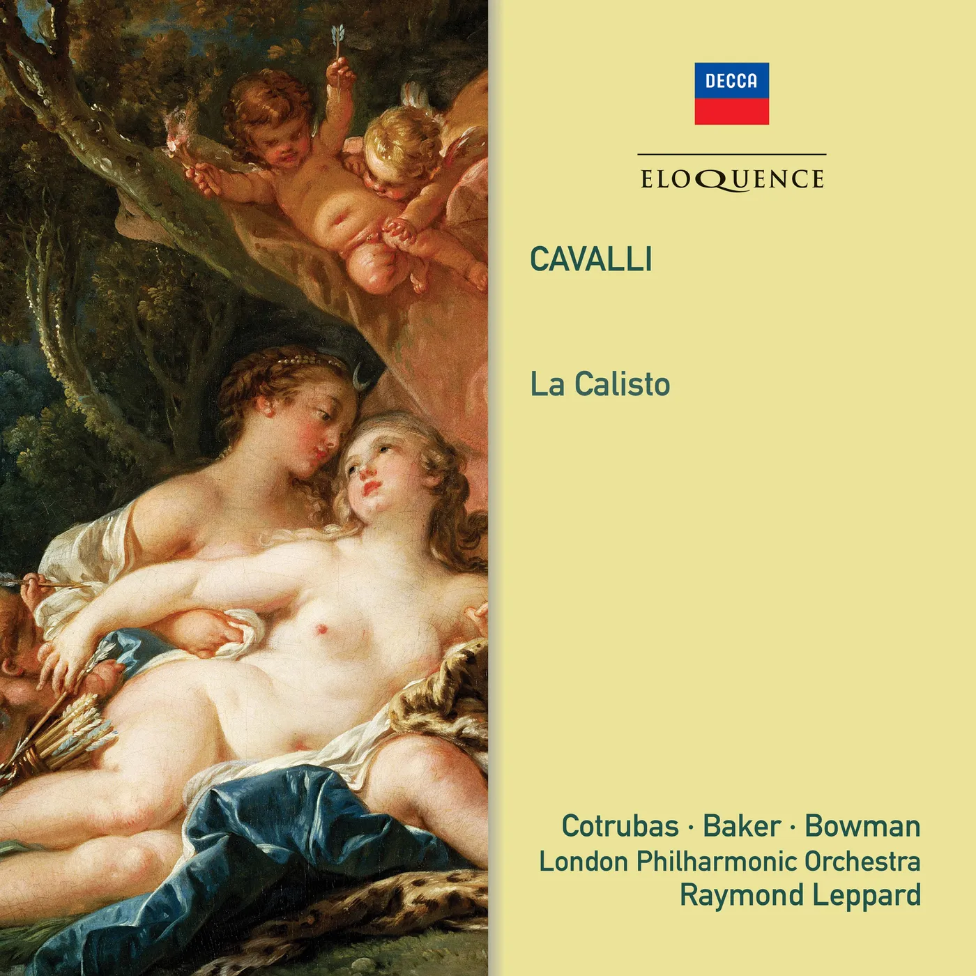 Raymond Leppard CAVALLI: LA CALISTO CD
