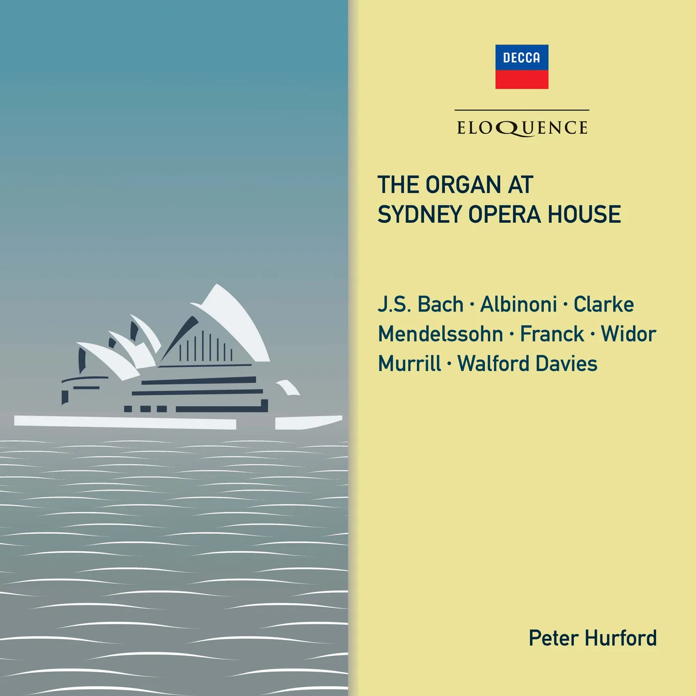 Peter Hurford ORGAN AT SYDNEY OPERA HOUSE CD
