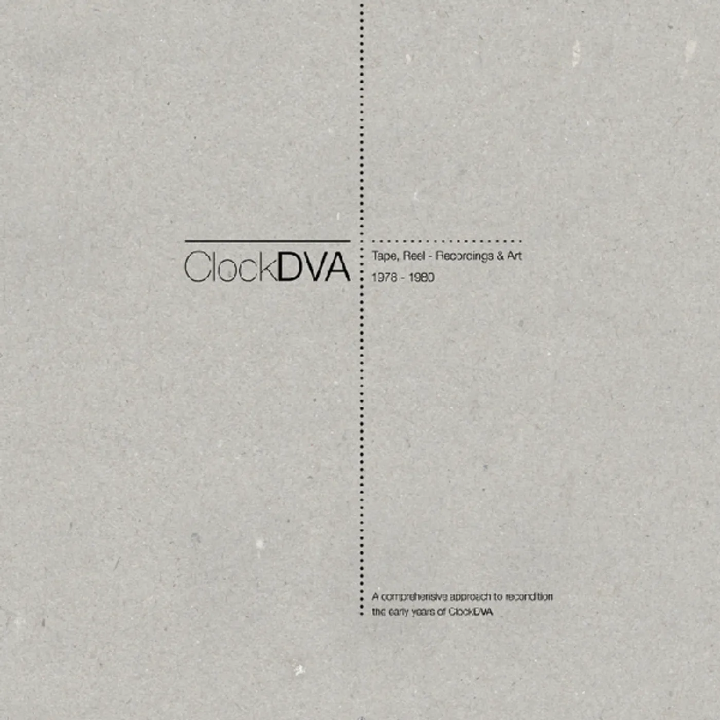 Clock DVA HOROLOGY III: TAPE REEL Vinyl Record