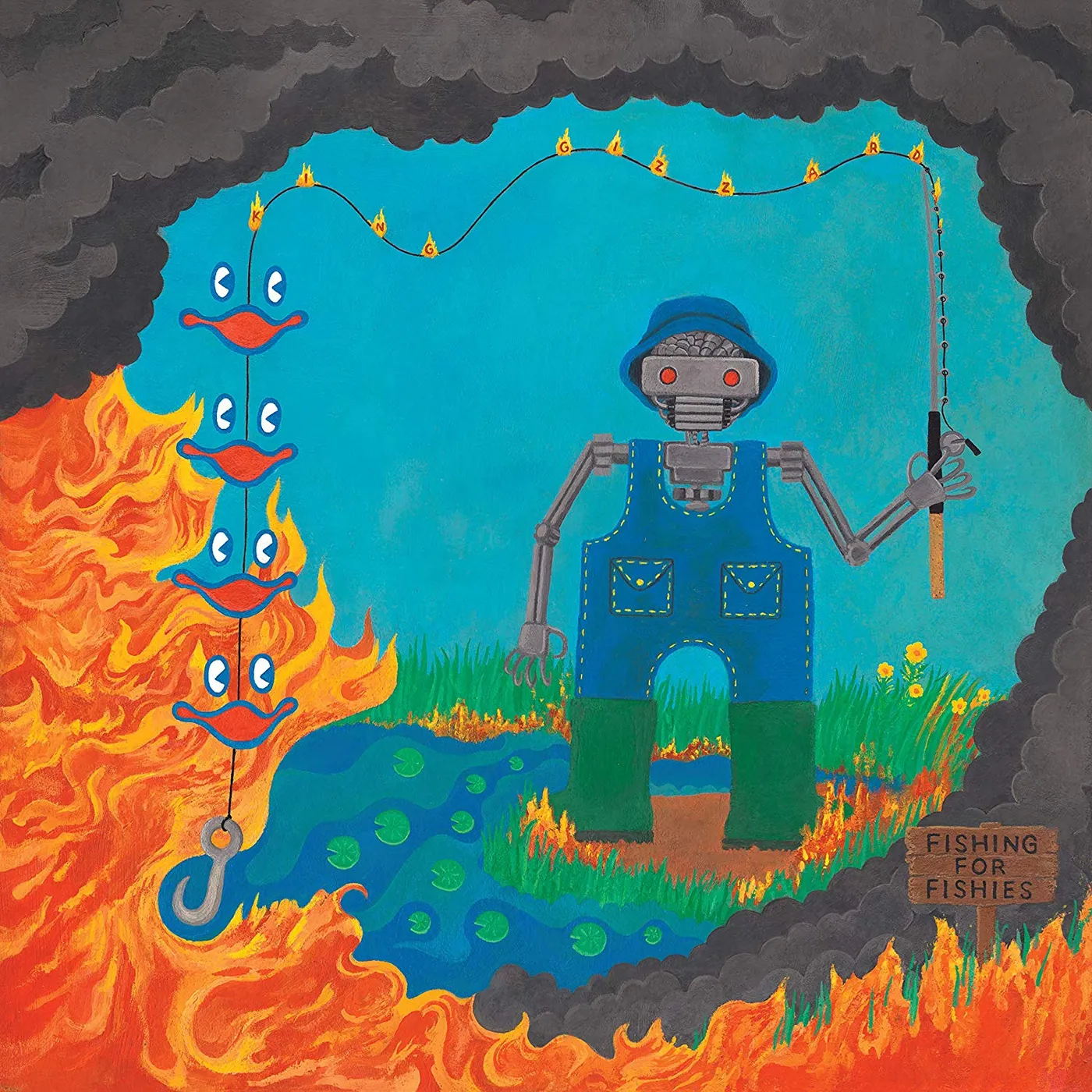 King Gizzard & The Lizard Wizard FISHING FOR FISHIES CD