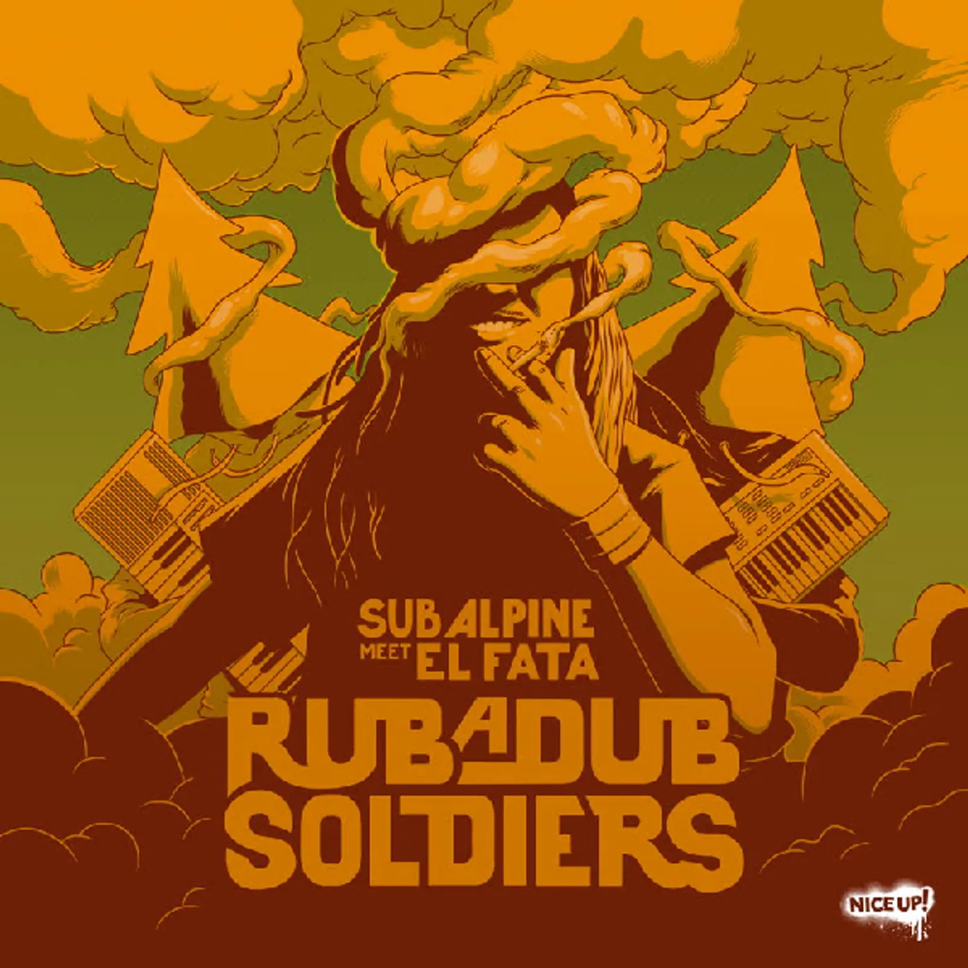Sub Alpine & Fata RUB A DUB SOLDIERS Vinyl Record