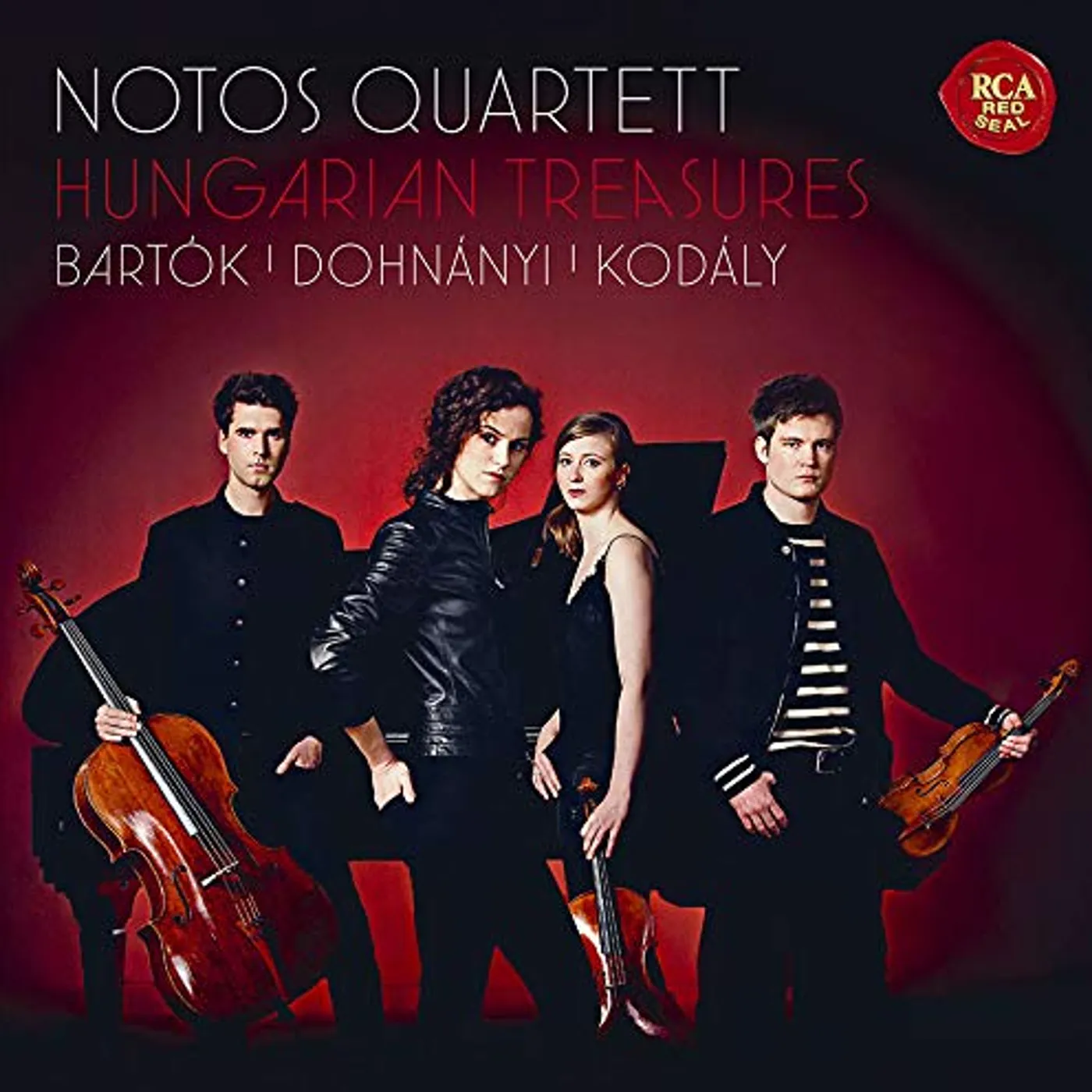 Notos Quartett HUNGARIAN TREASURES: BARTOK / DOHNAN CD